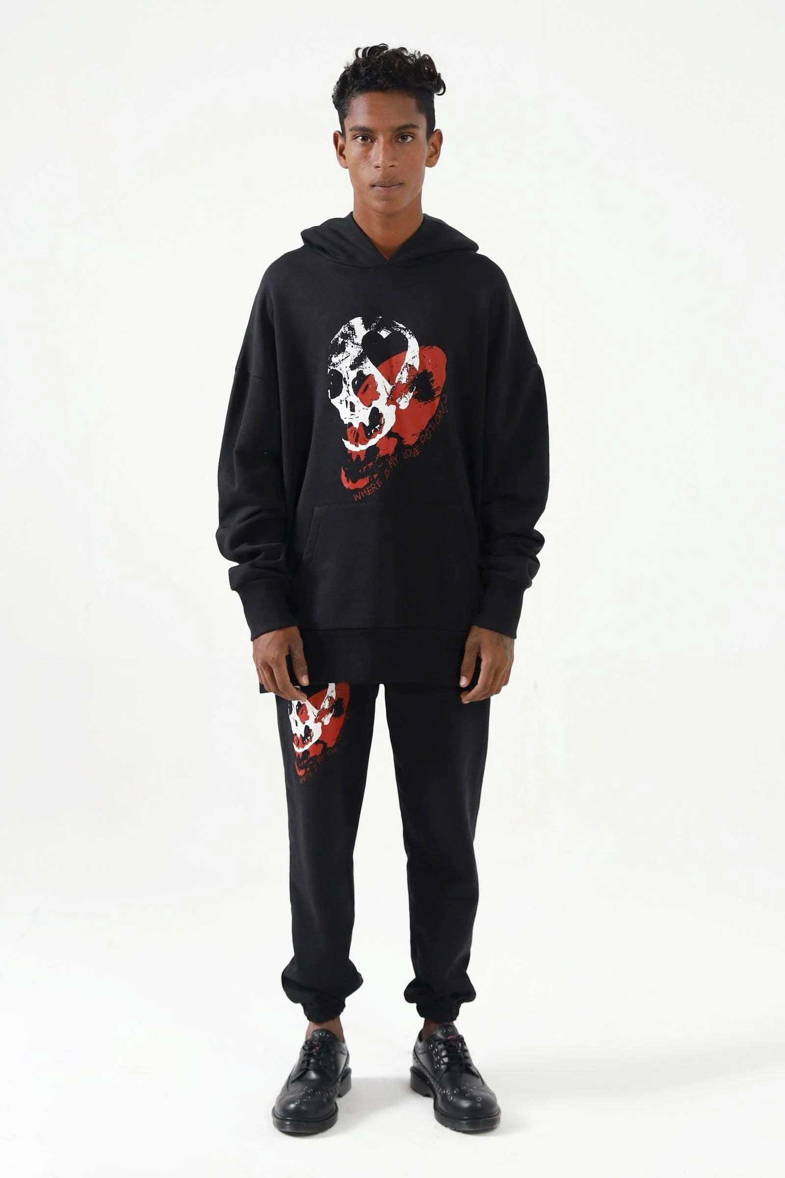 "Love potion" alyan khan graphic hoodie - Image 10