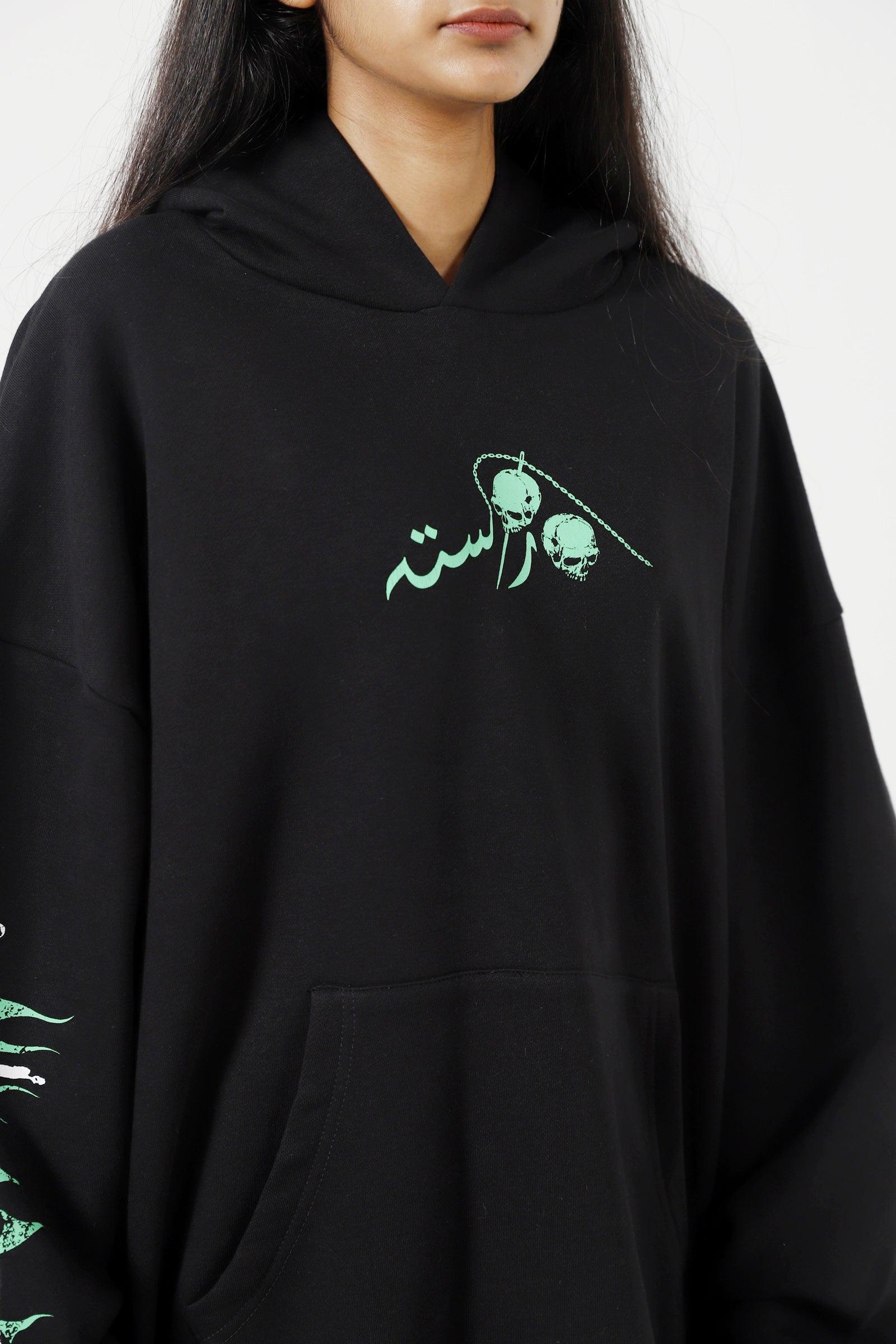 "Hanif niazi" printed collab hoodie - Image 10
