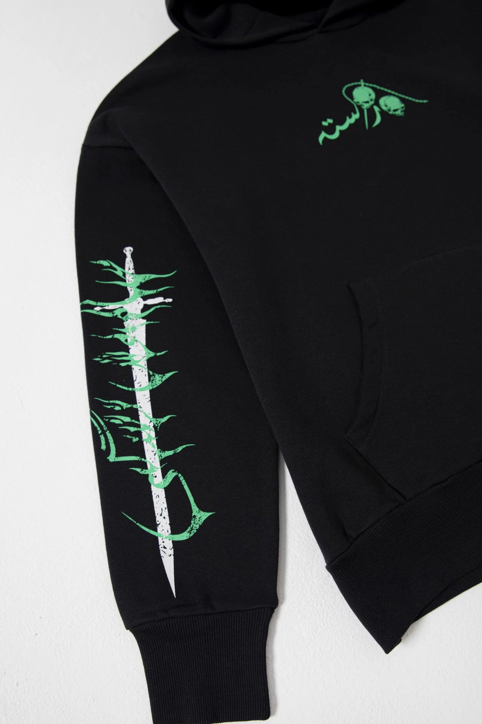 "Hanif niazi" printed collab hoodie - Image 3