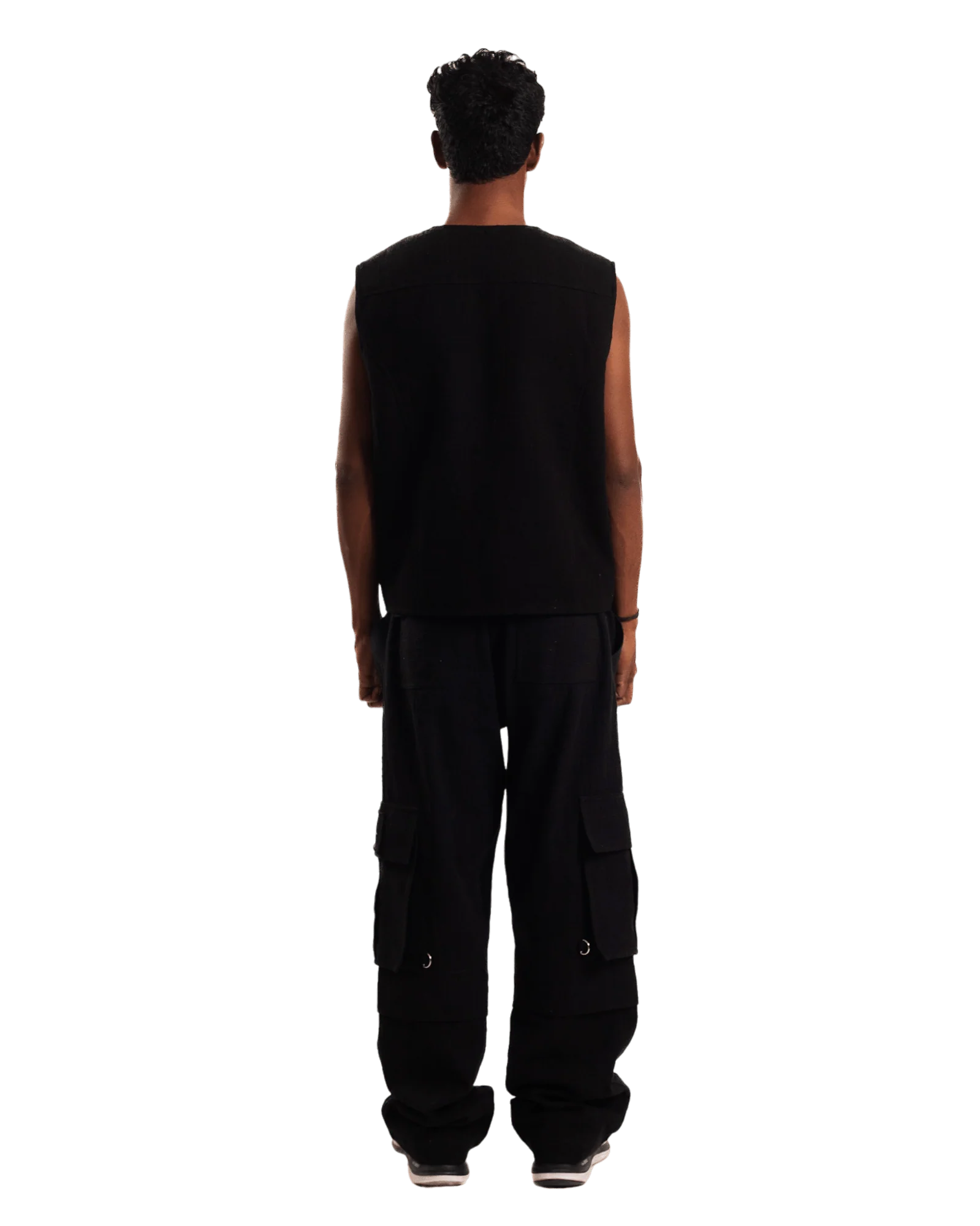 "95" handwoven cotton vest - Image 8