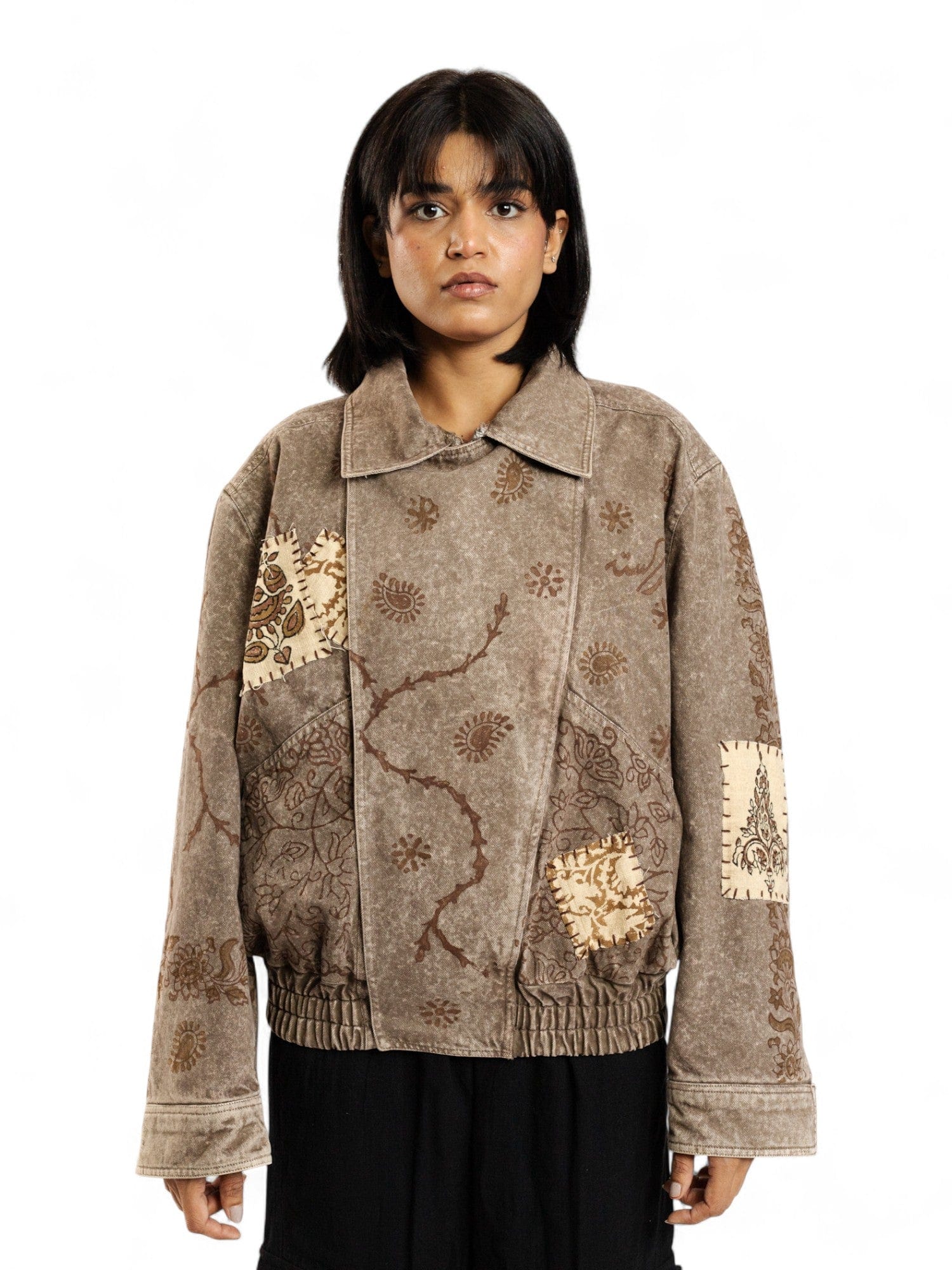 "95" traveler’s embrace denim jacket - Image 7