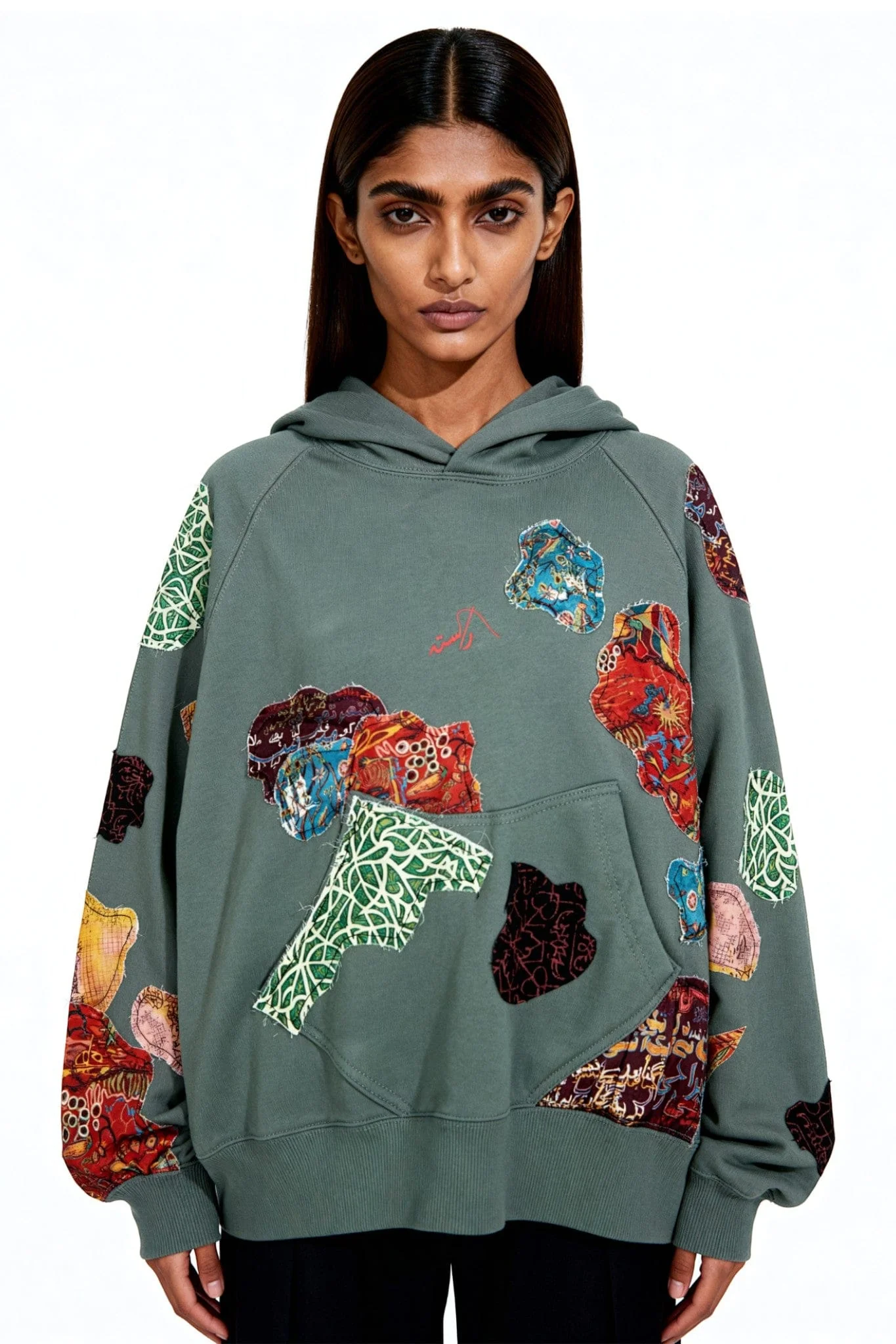 A life in patches hoodie - Image 7