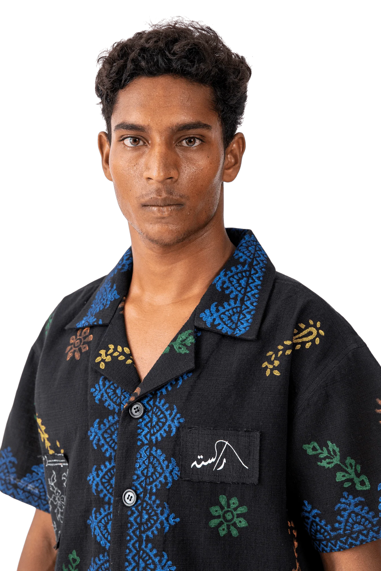 Ajrak block print button-down - Image 10
