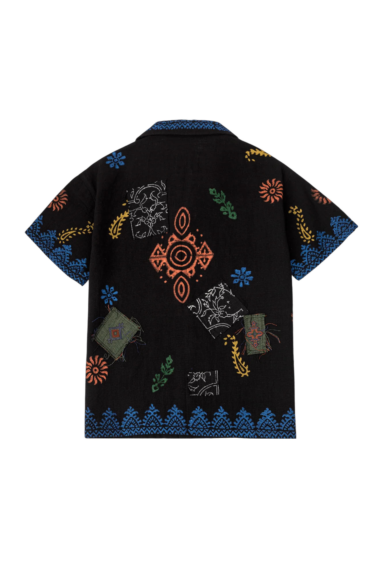 Ajrak block print button-down - Image 3