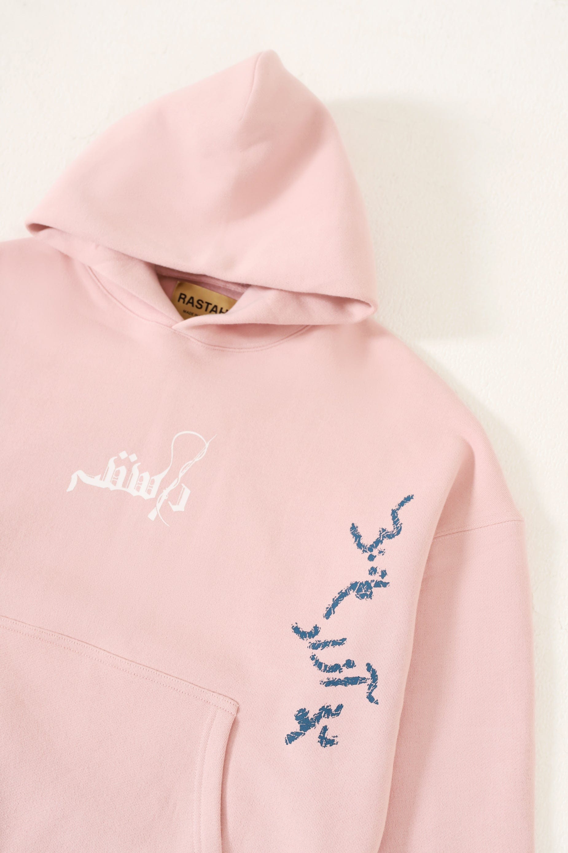 "Azaad" block print patchwork hoodie - Image 5