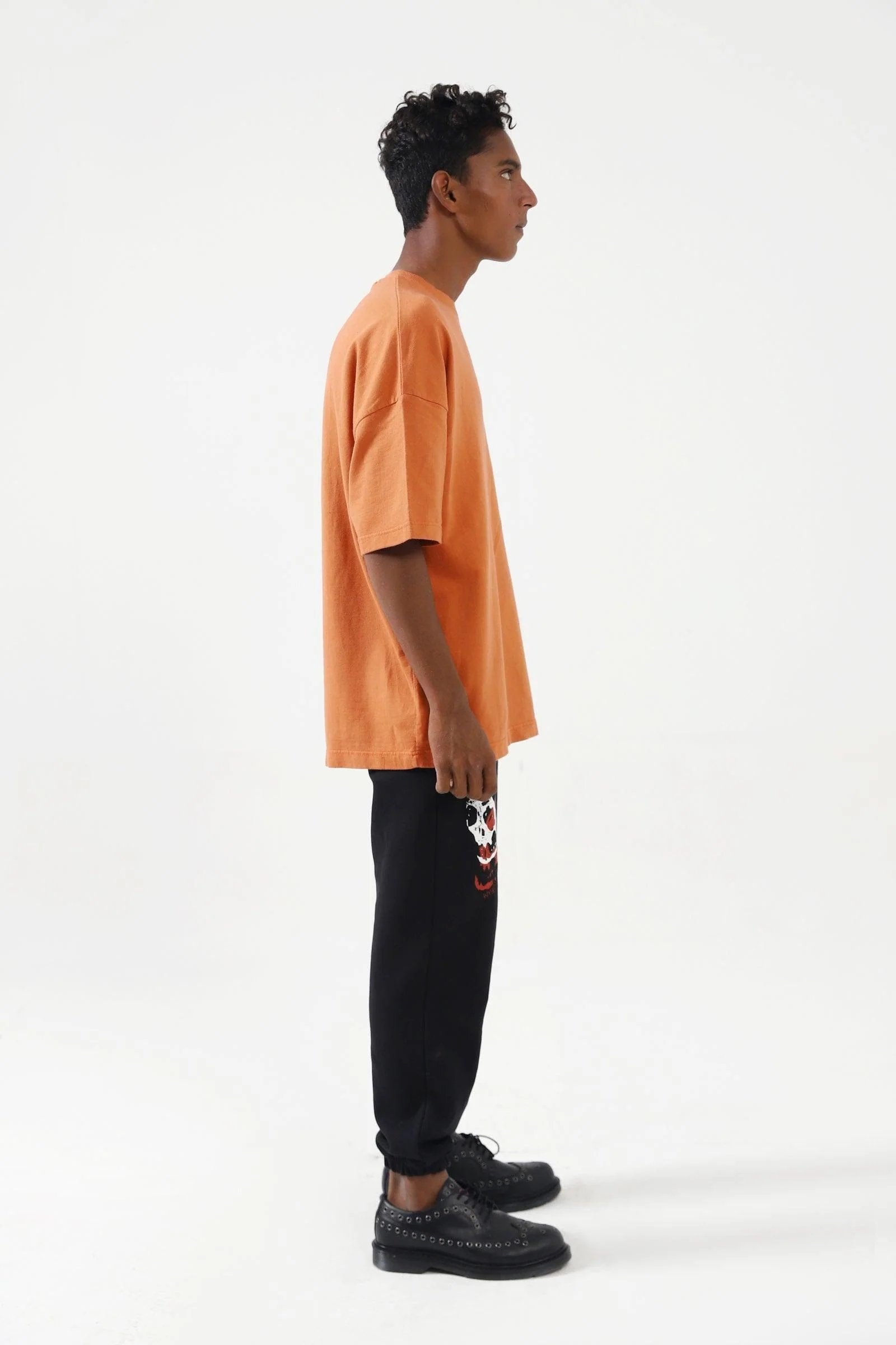 Basic rust orange logo T-shirt - Image 8