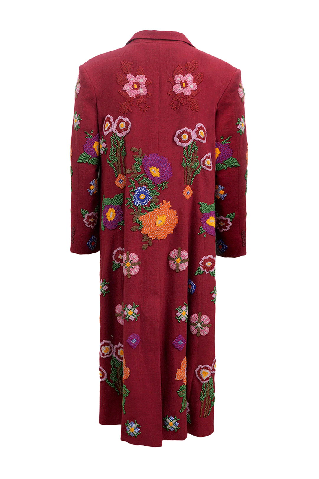 Bazm-E-Gul embellished coat - Image 5