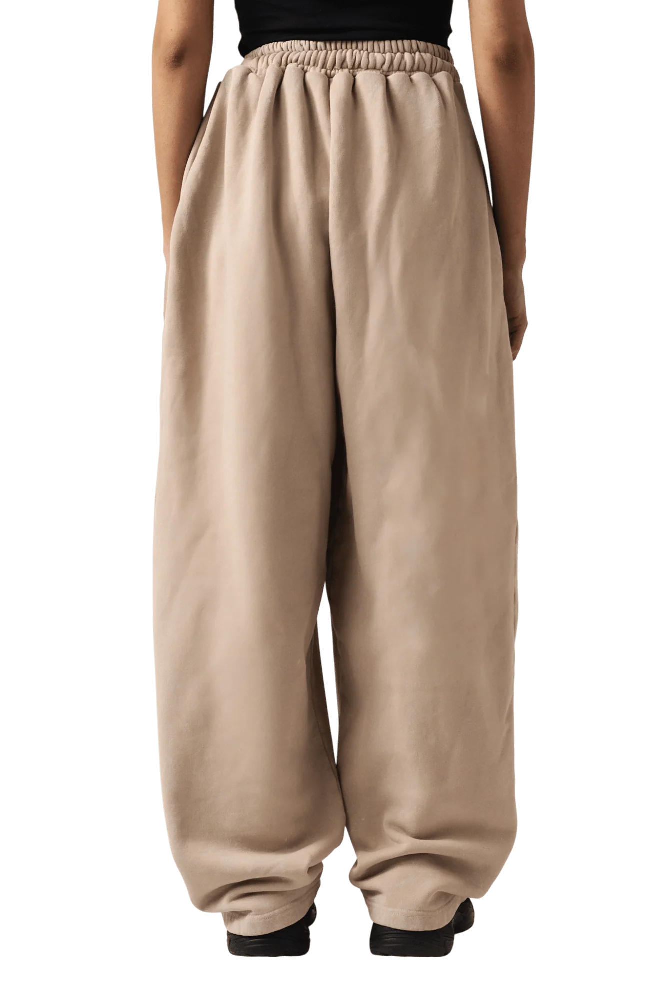 Beige acid wash sweatpants - Image 12
