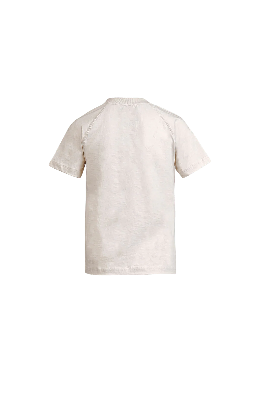 Beige jersey raglan T-shirt - Image 8