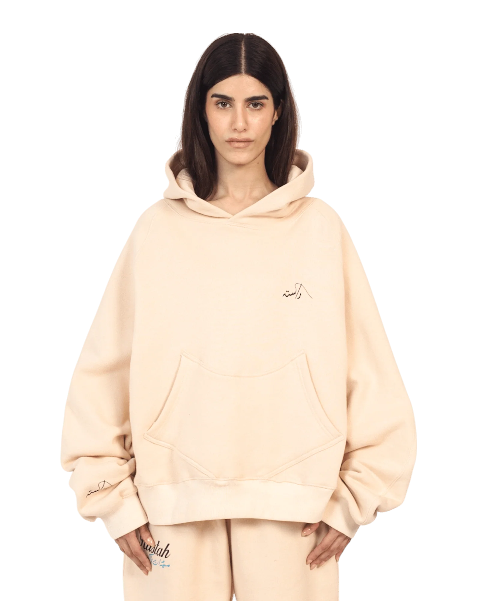 Beige made in PAK hoodie (V4) - Image 9