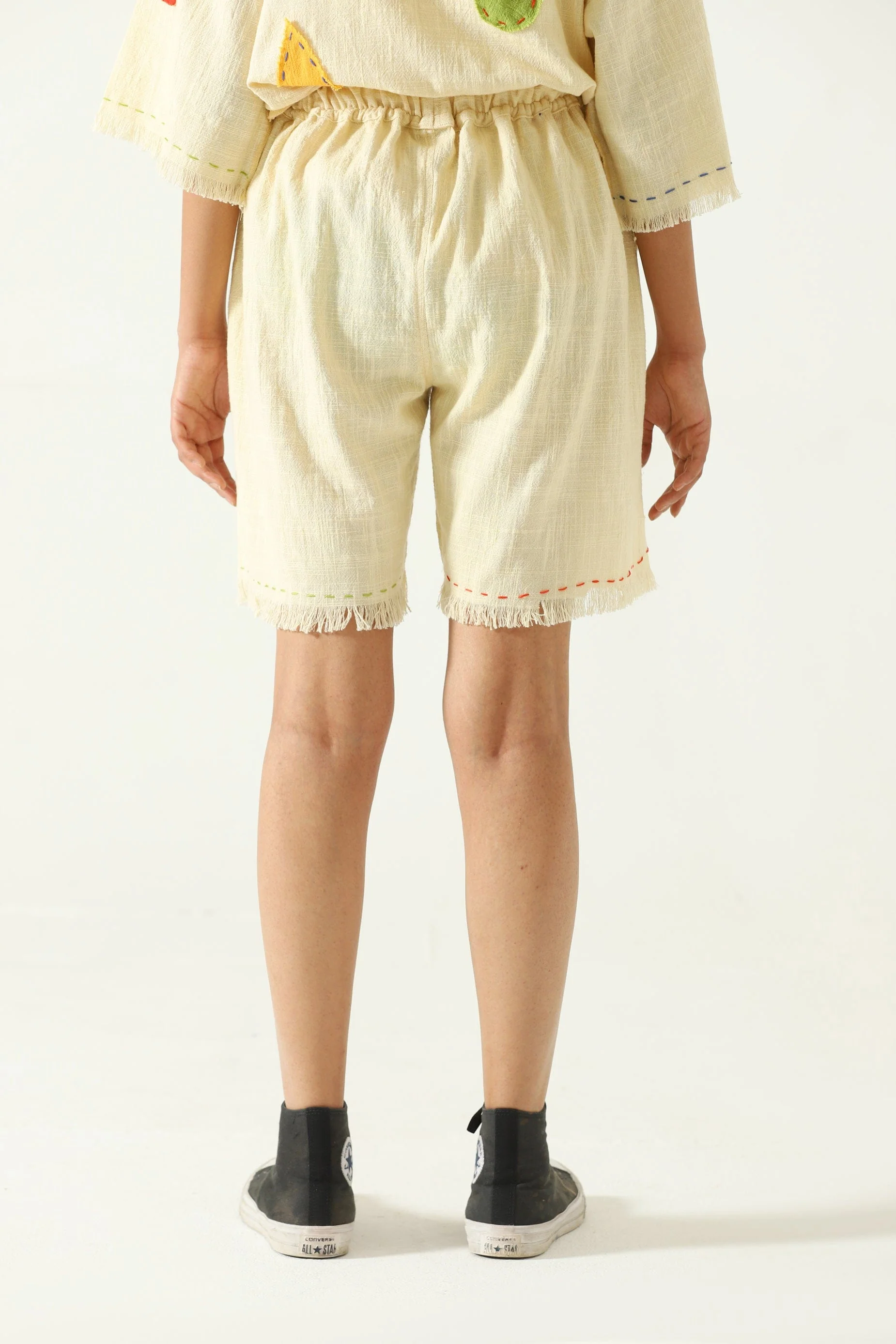Handwoven logo shorts - Image 11