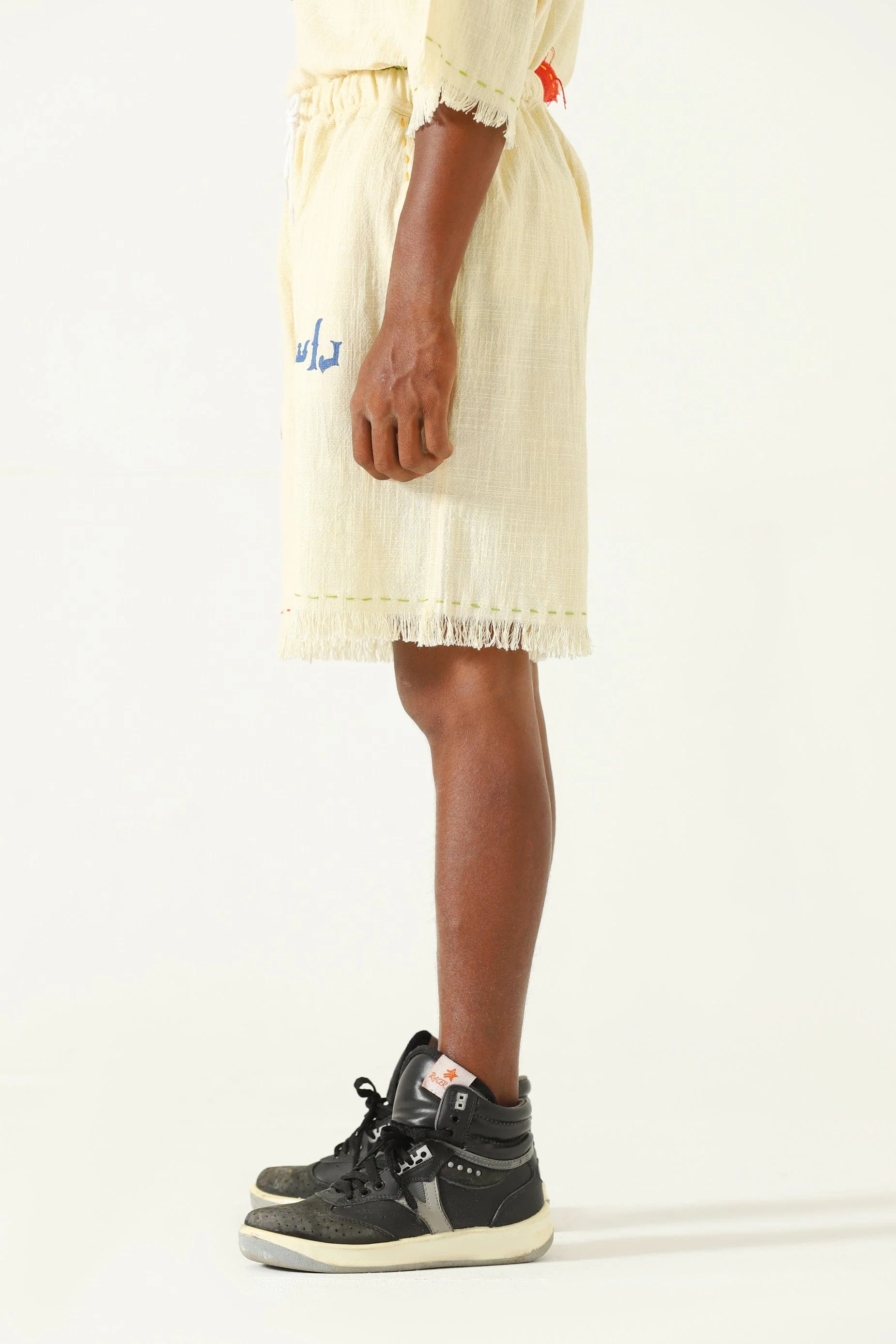 Handwoven logo shorts - Image 5