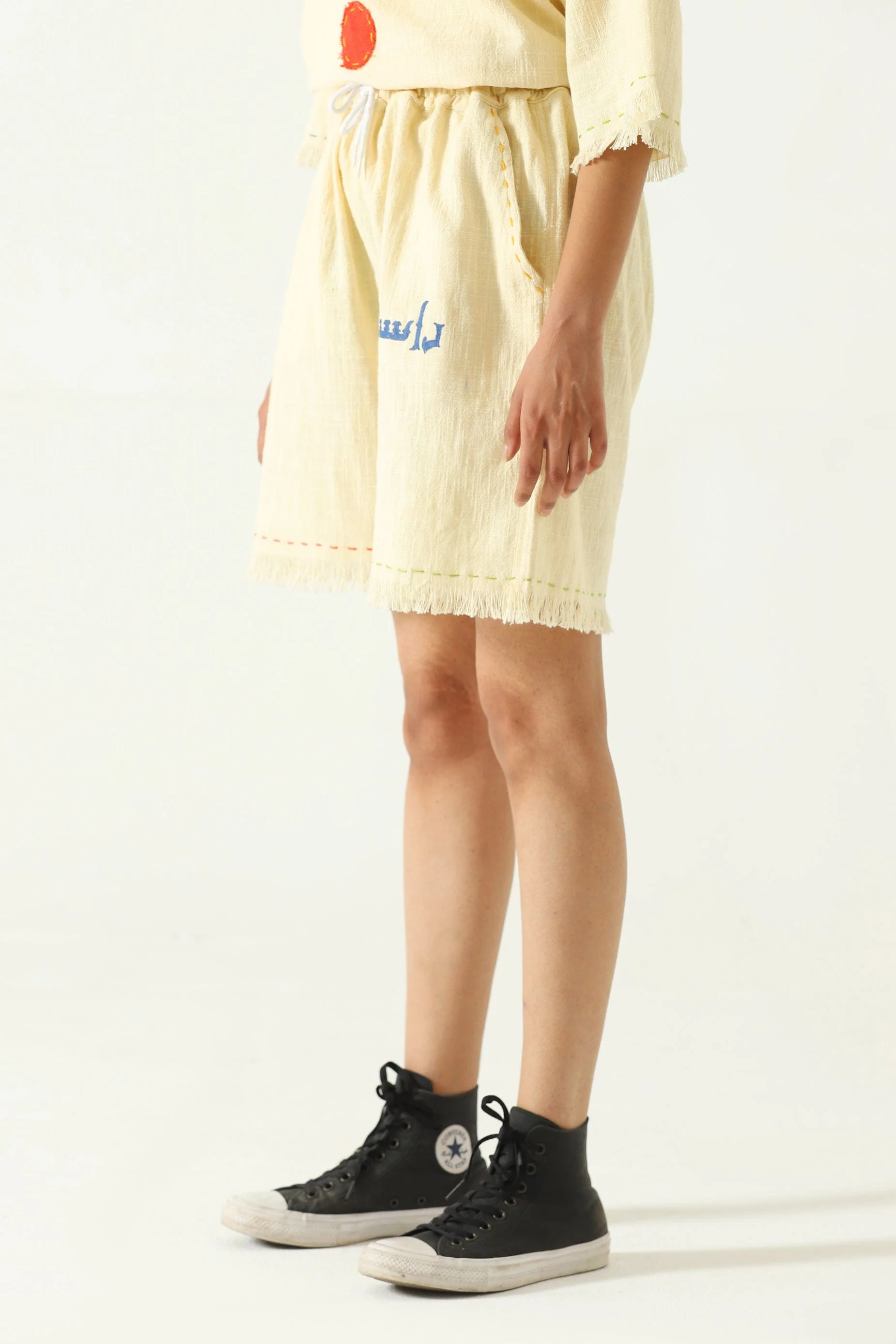 Handwoven logo shorts - Image 9