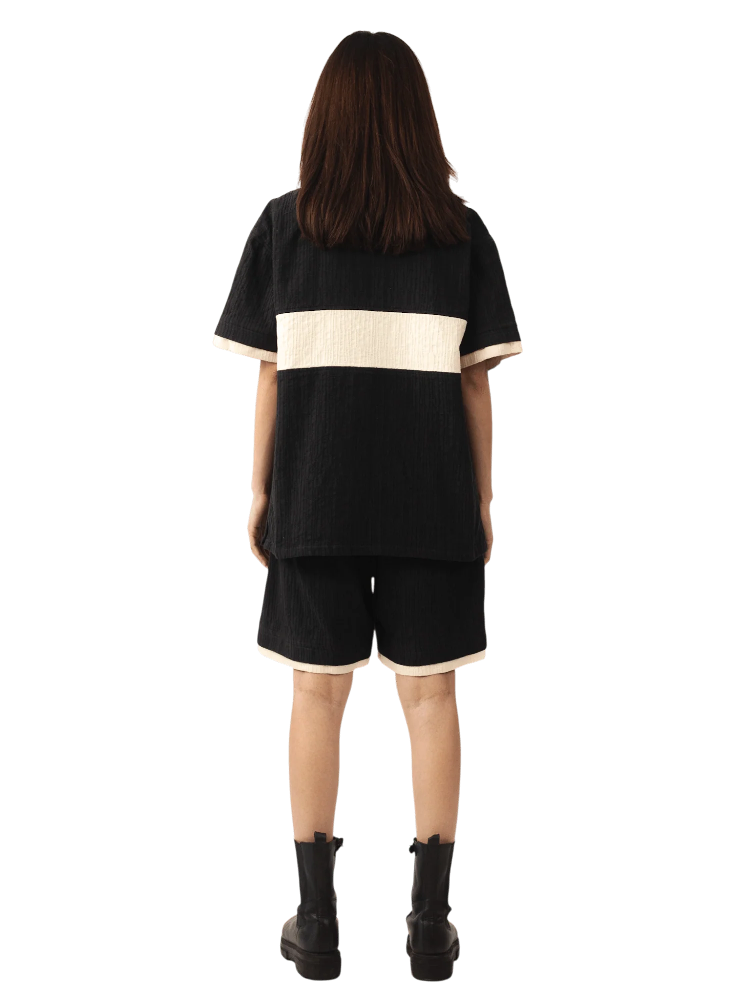 Black & beige polo (V5) - Image 12