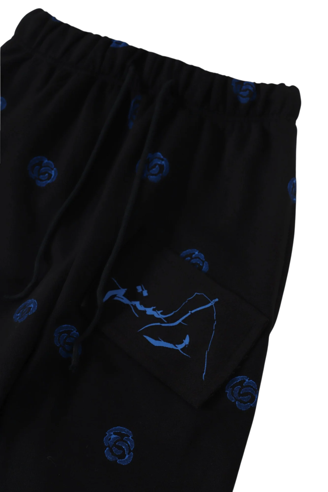 Patchwork block print sweatpants - Image 11