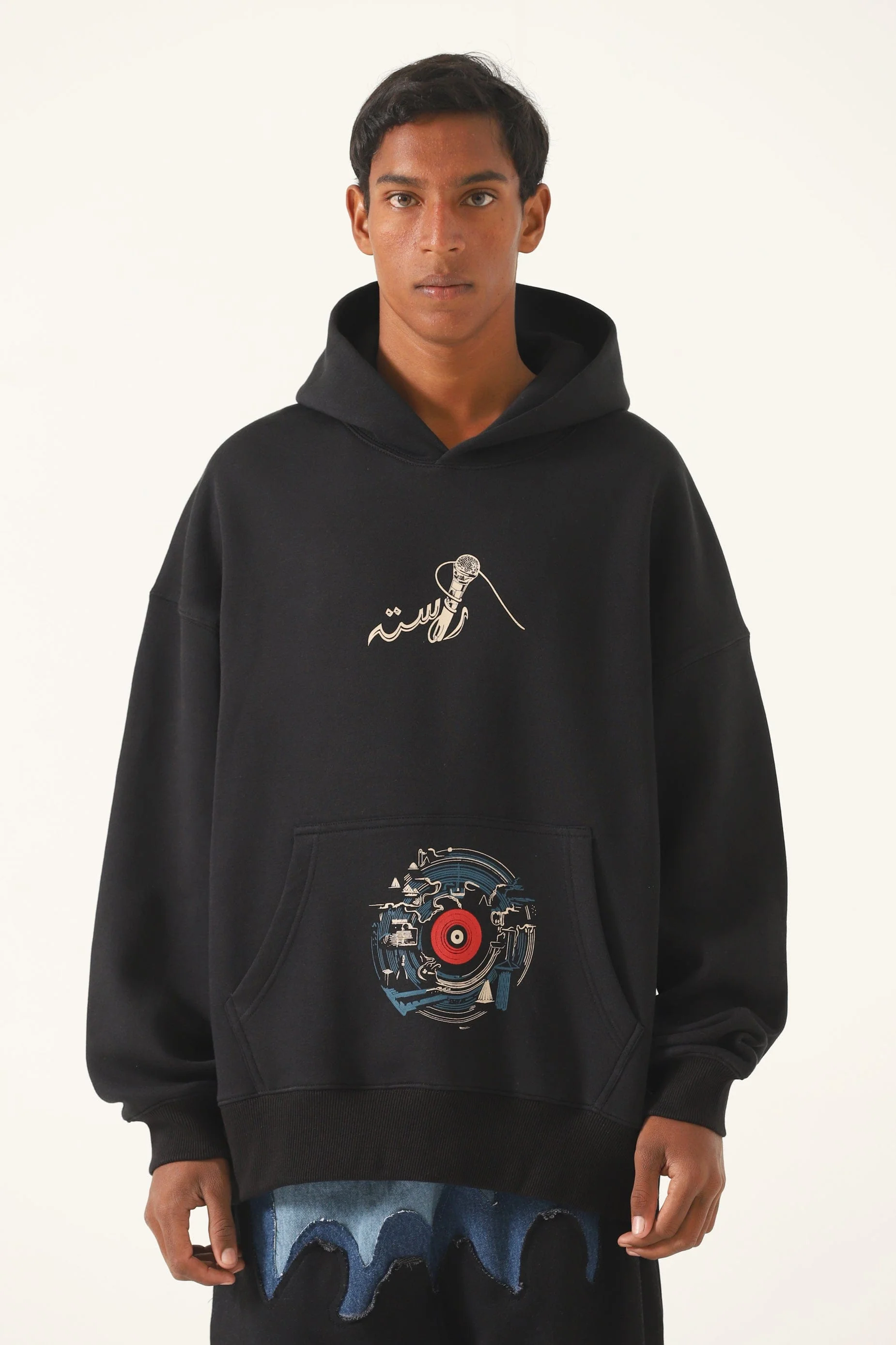 D.o double g black hoodie - Image 2
