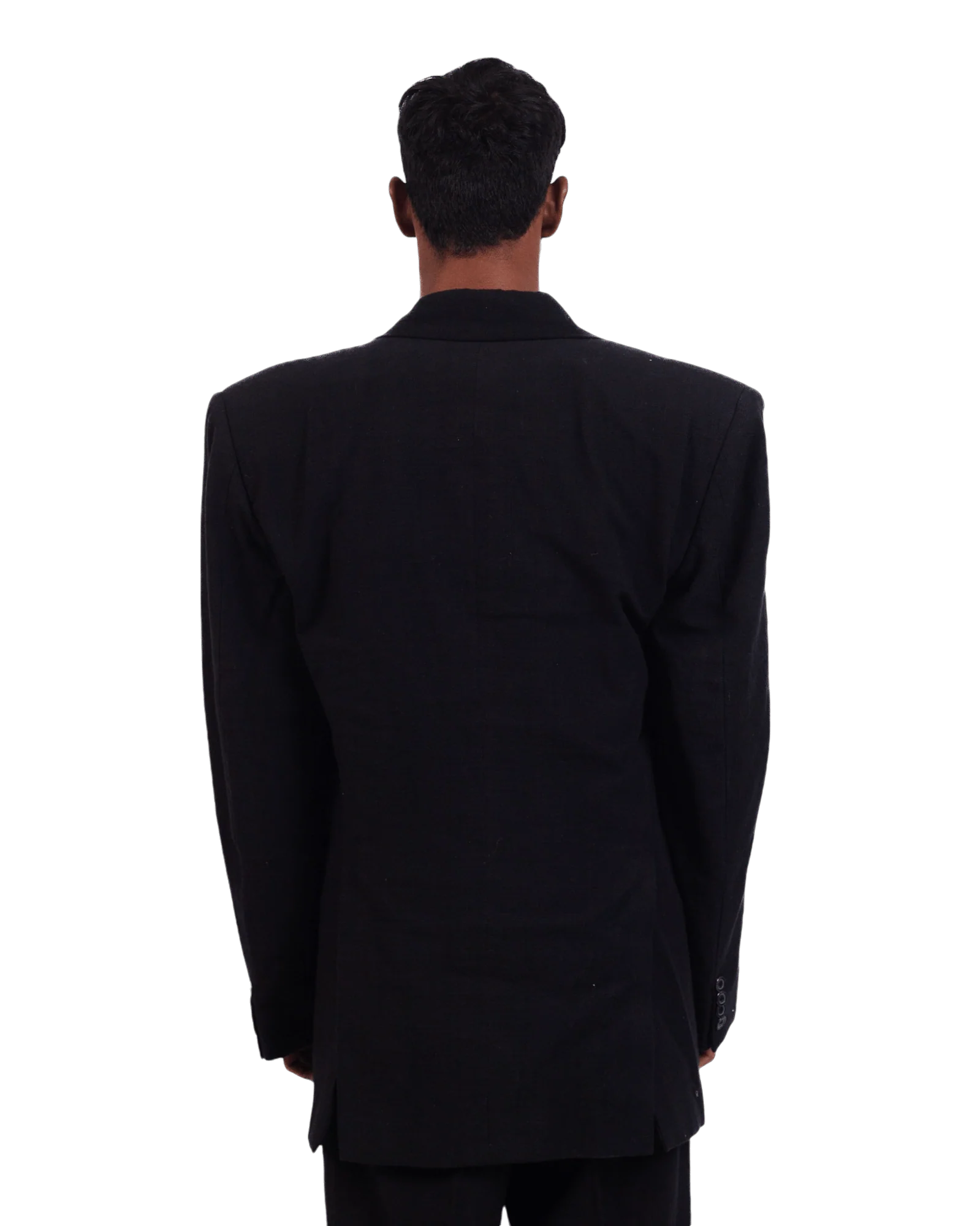 Black khaddar blazer - Image 5