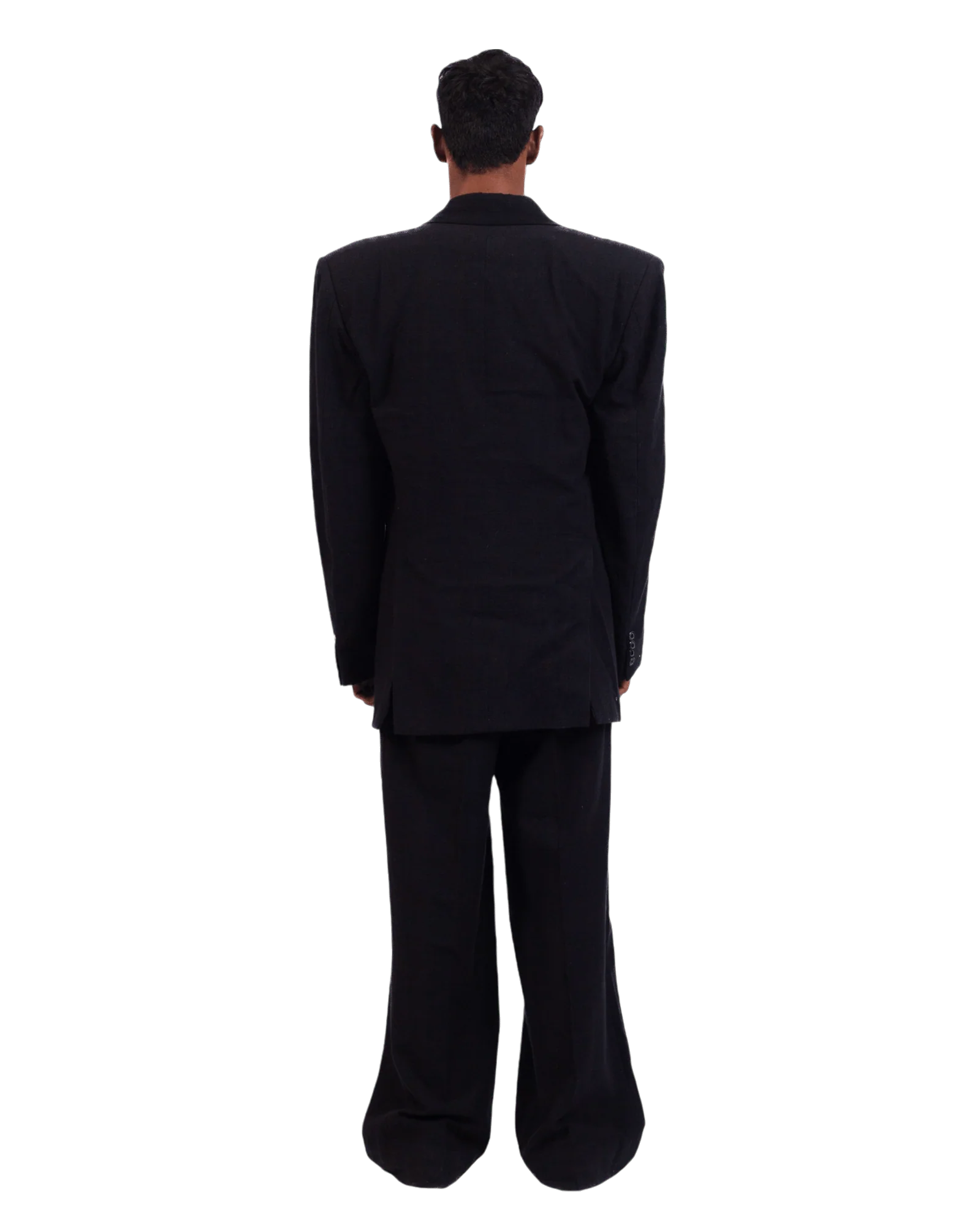 Black khaddar blazer - Image 6