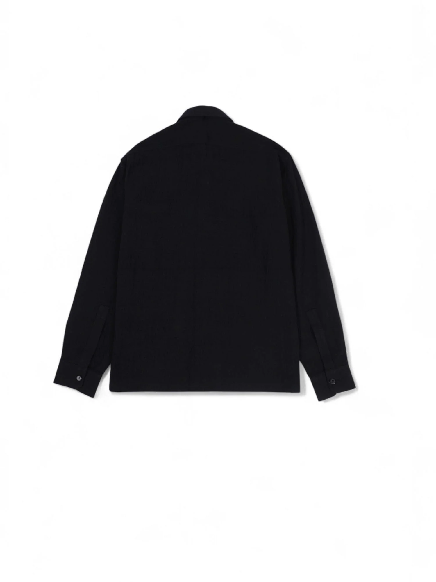 Handwoven black button-down - Image 5
