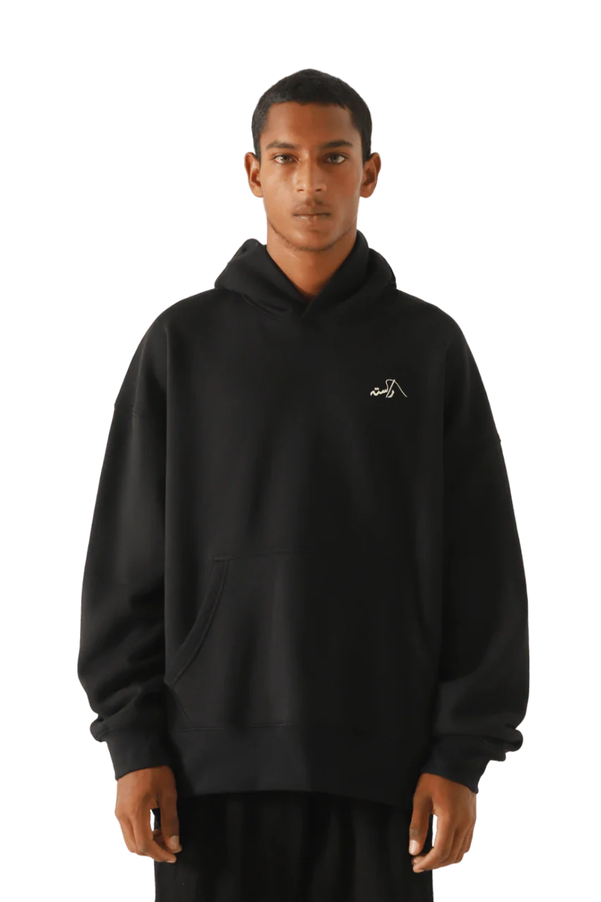 Black logo hoodie (V1)