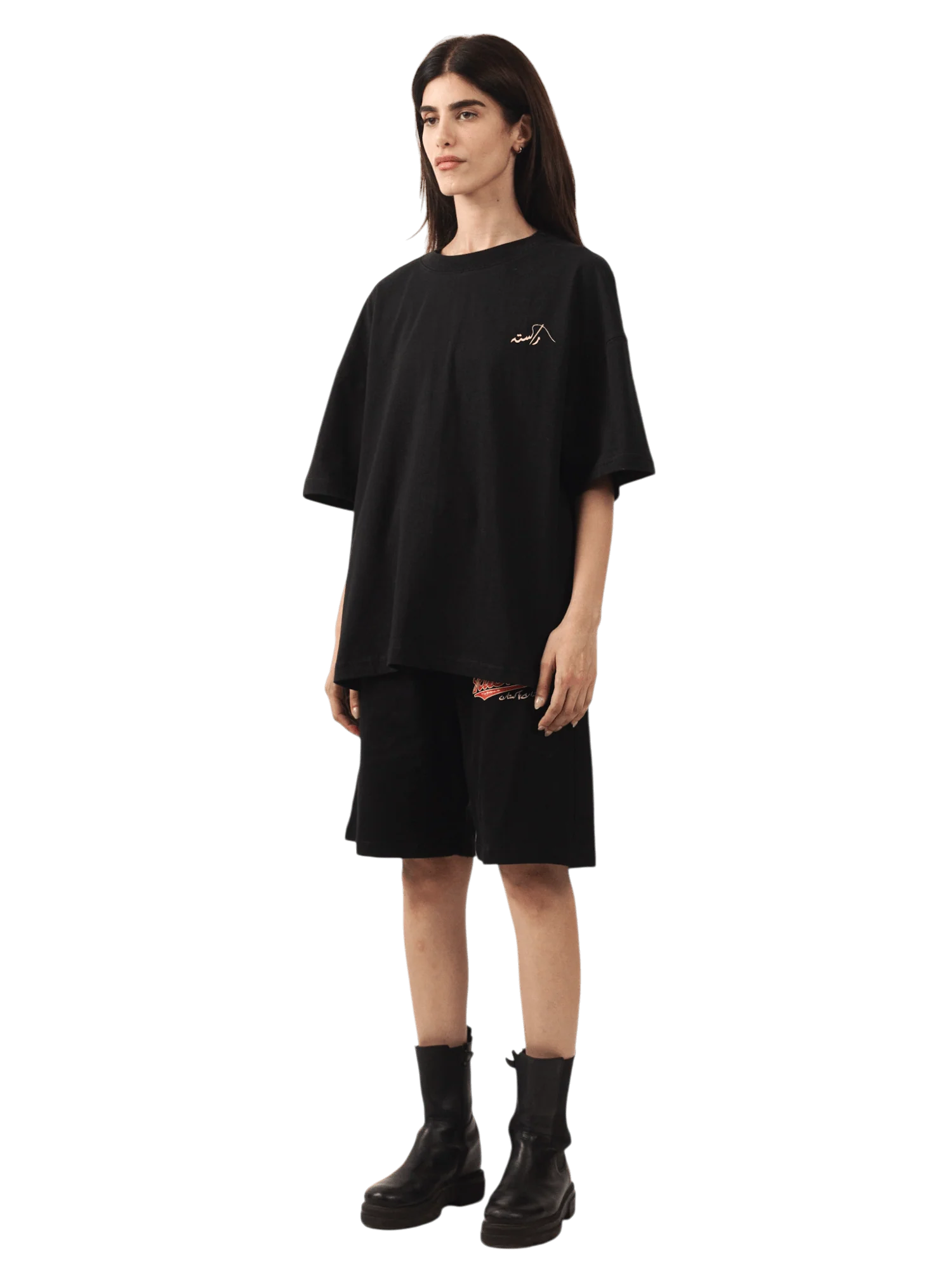 Black made in PAK T-shirt (V5) - Image 11