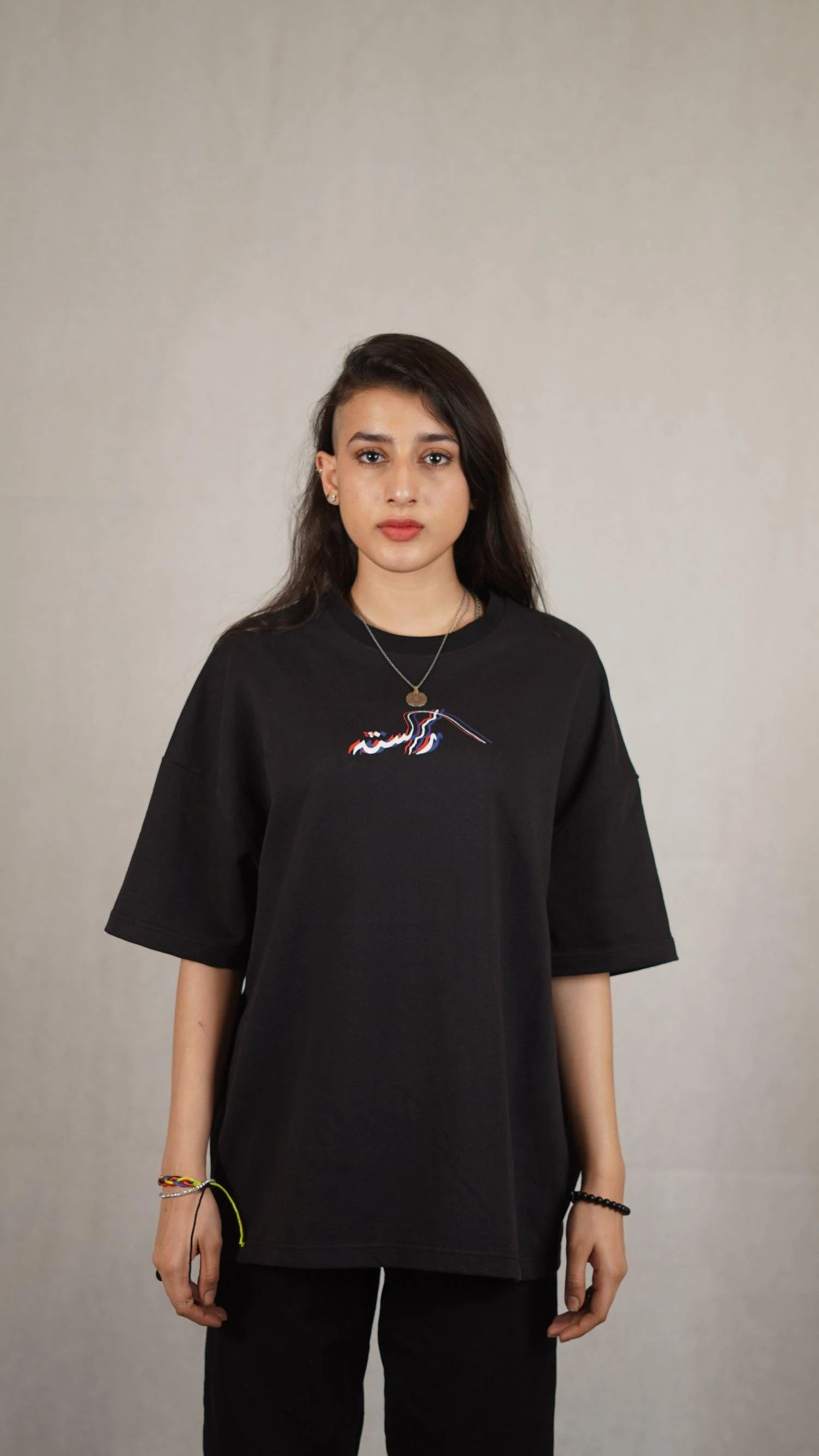 Alyan tareen "falling faces" collab T-shirt - Image 7