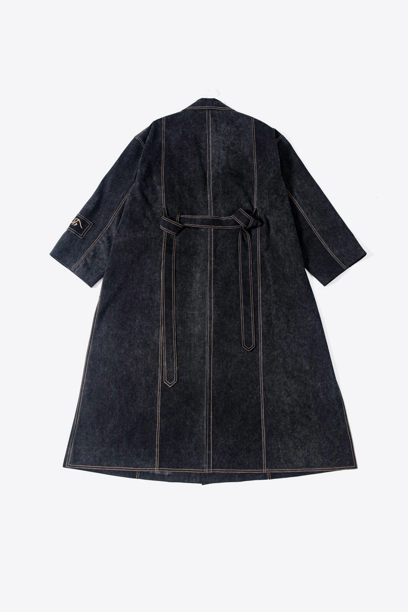 Black raven long coat - Image 5