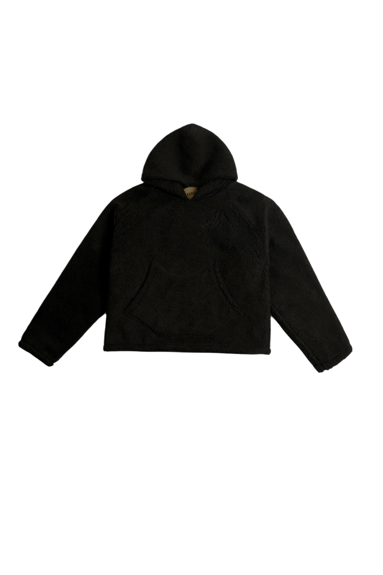 Black sherpa hoodie