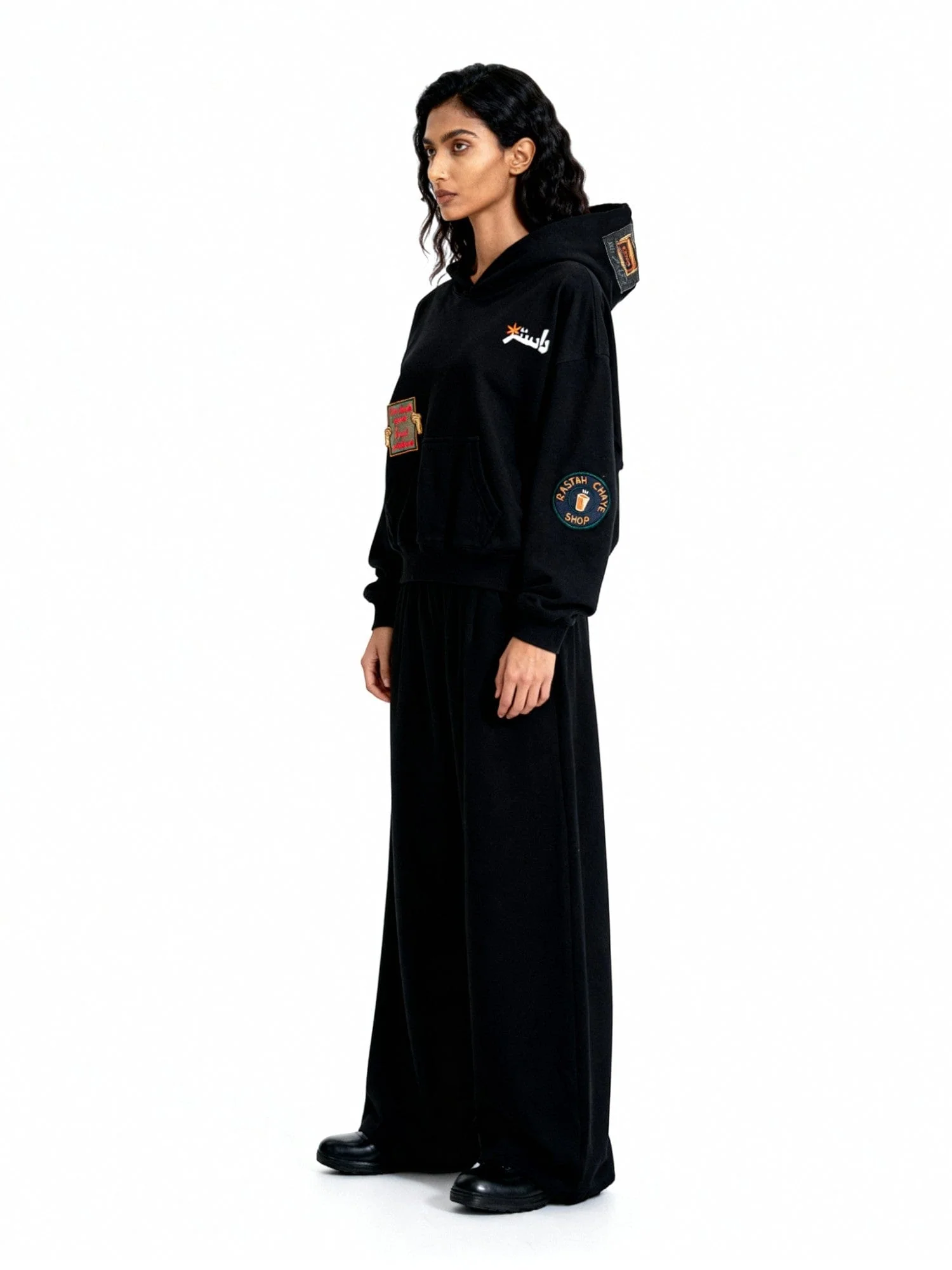 Tea shop embroidered hoodie - Image 9
