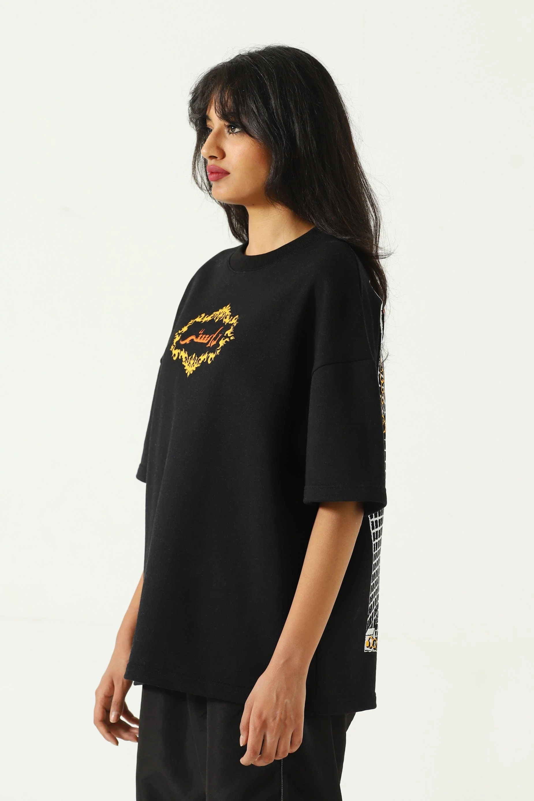 "Lucky irani" screen print T-shirt - Image 10