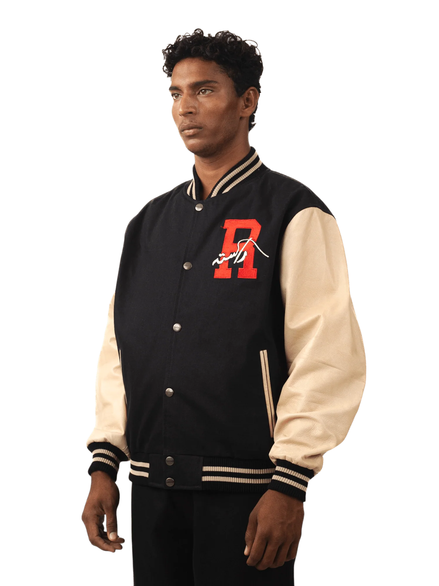 Black varsity dreams jacket (V5) - Image 4