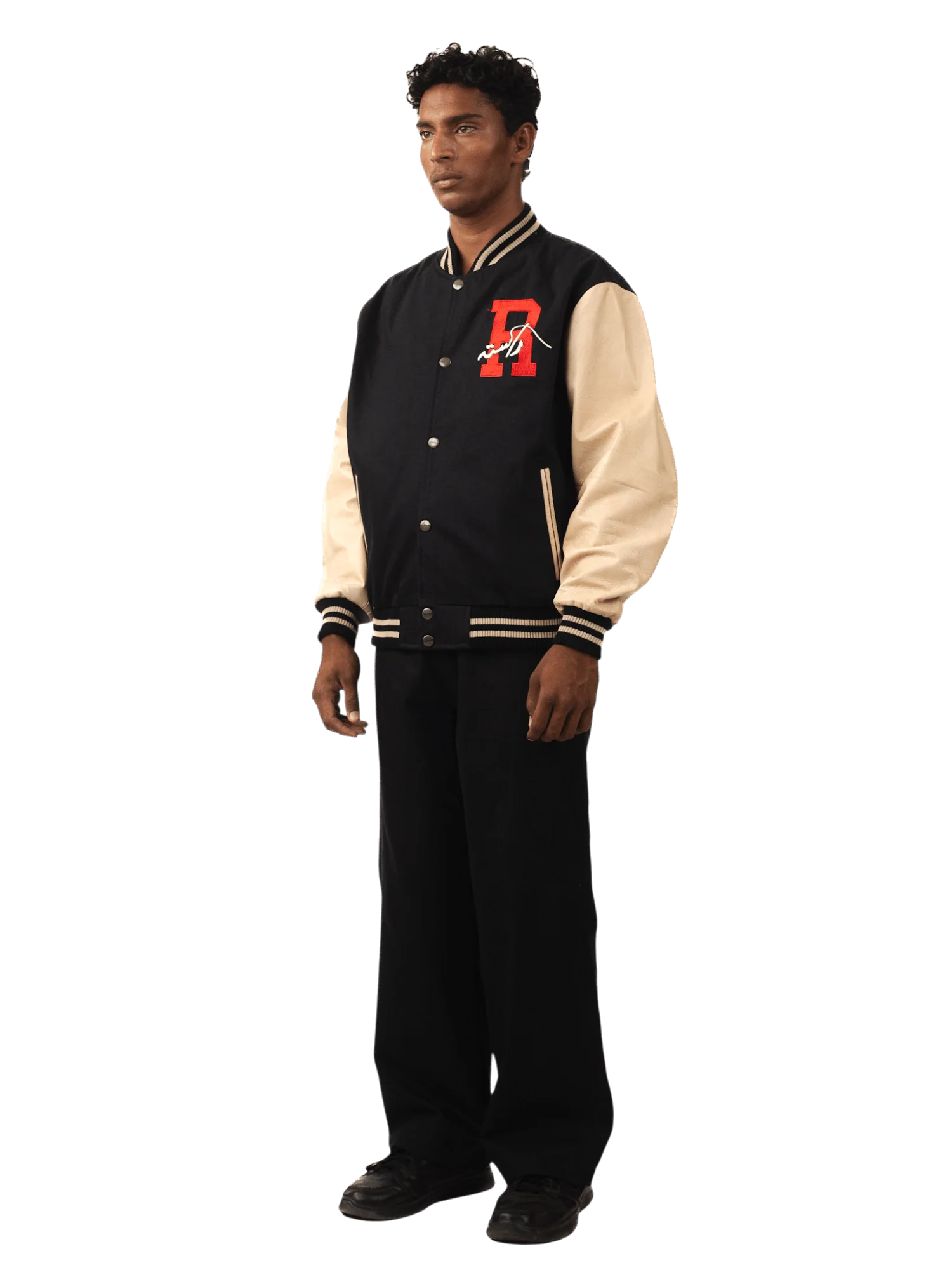 Black varsity dreams jacket (V5) - Image 5