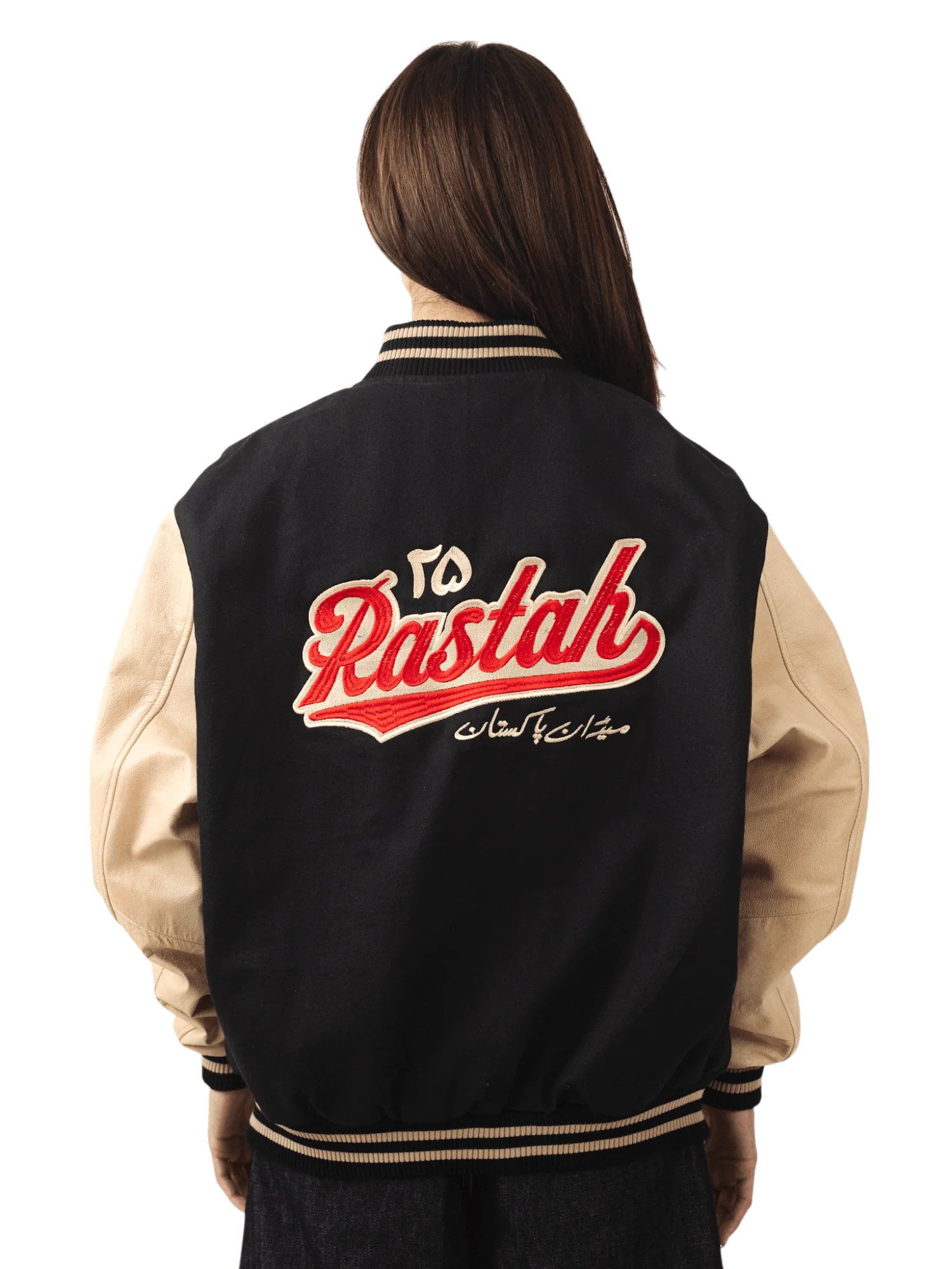 Black varsity dreams jacket (V5) - Image 7