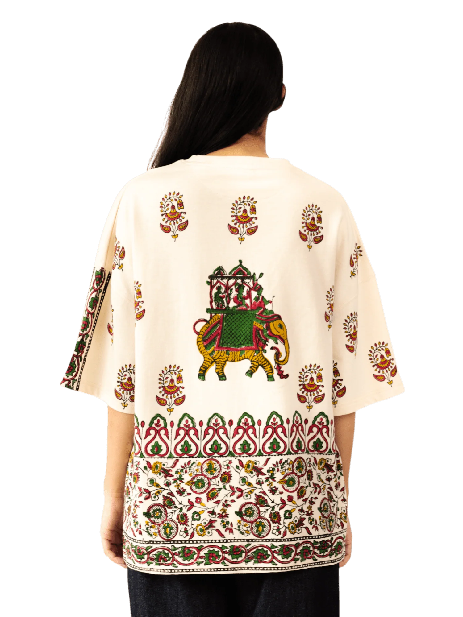 Block print paisley T-shirt - Image 12
