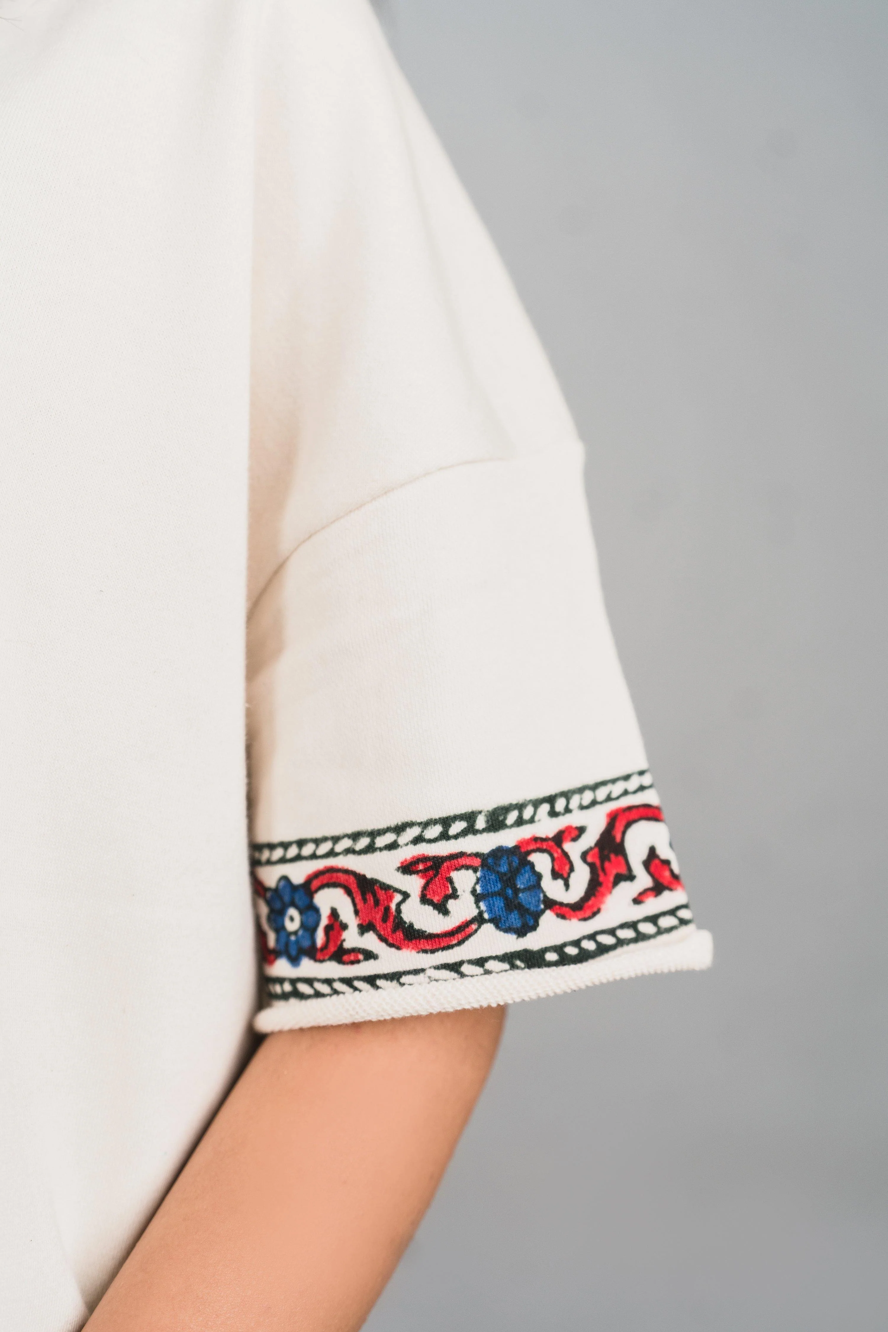 Blockprint peacock T-shirt - Image 10