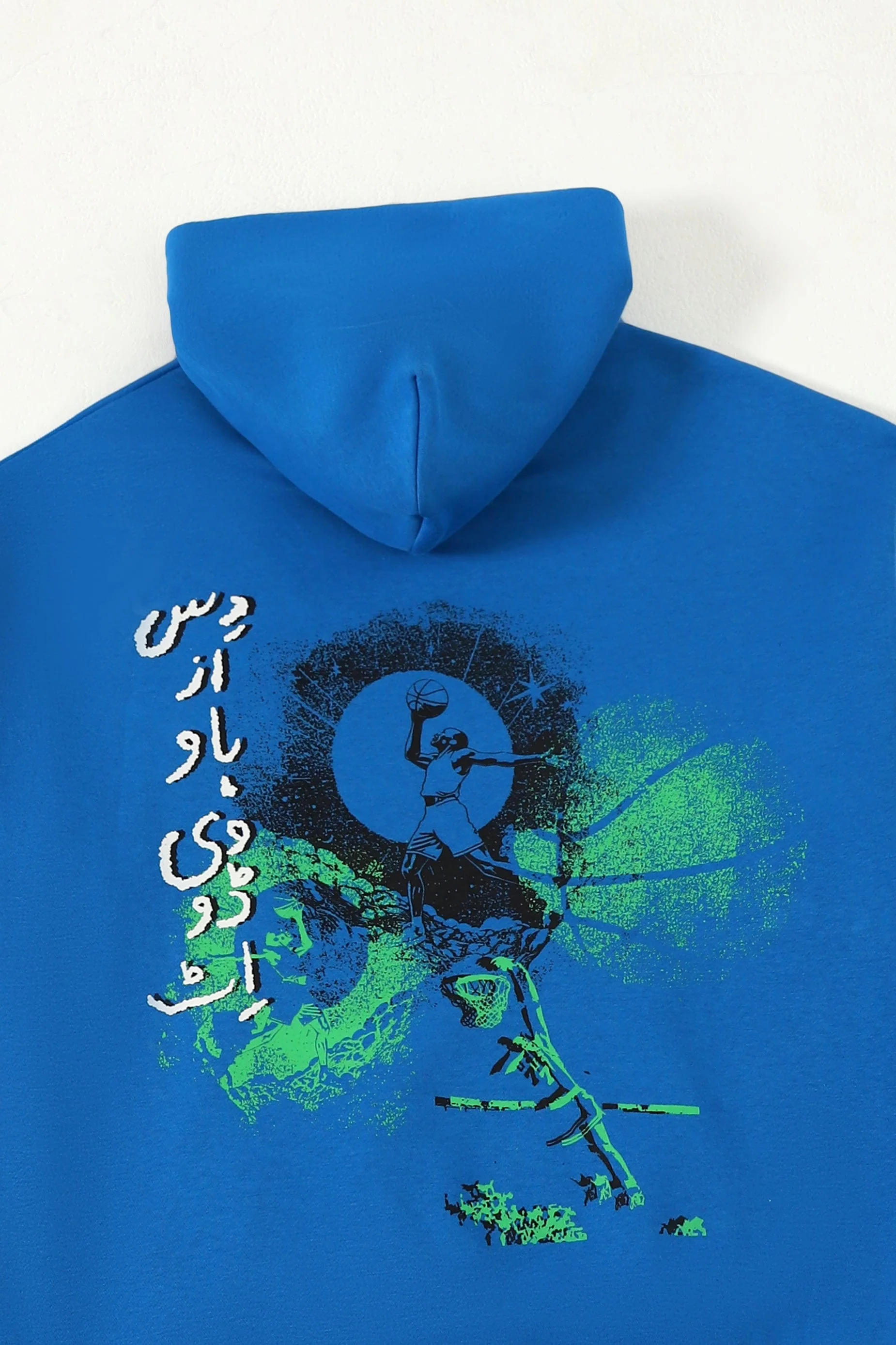 Like nobody does' sky blue hoodie - Image 11