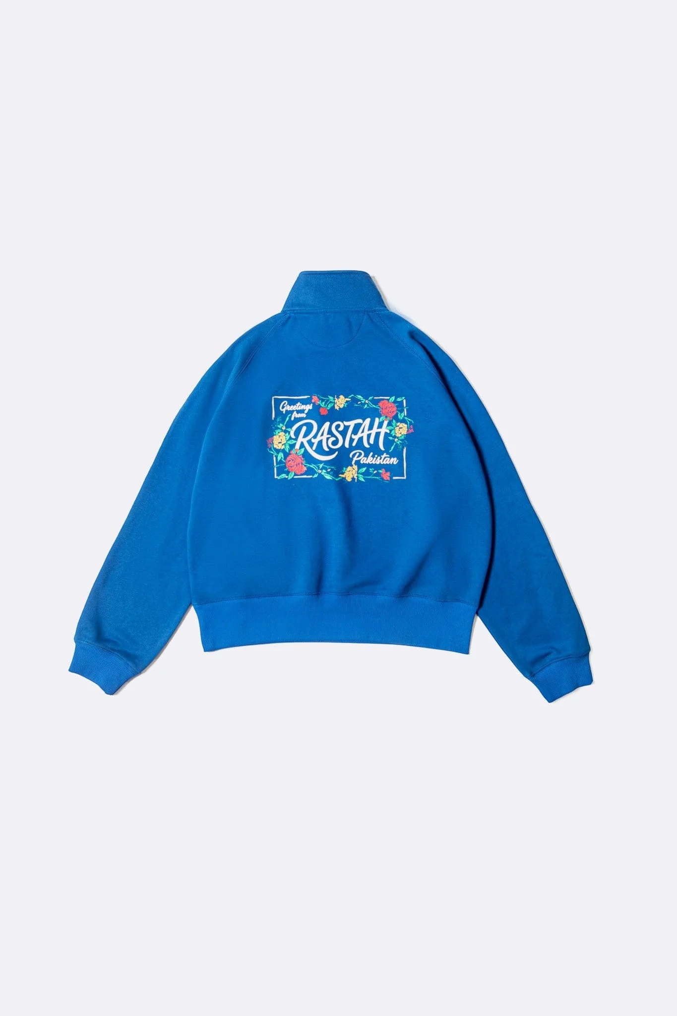 Blue postcard sweatshirt - Image 5