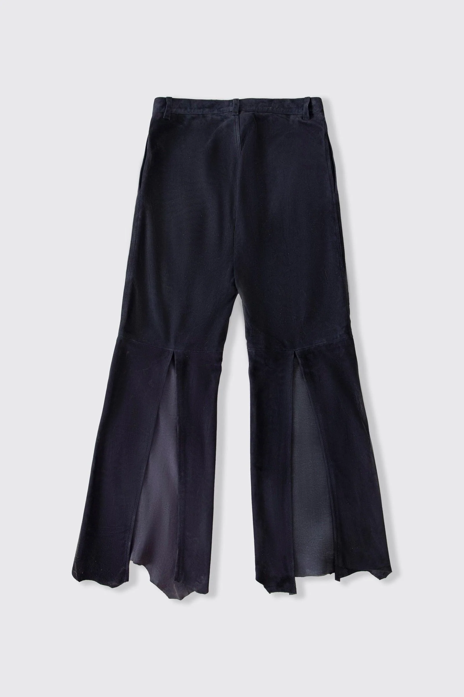 Blue suede pants - Image 3