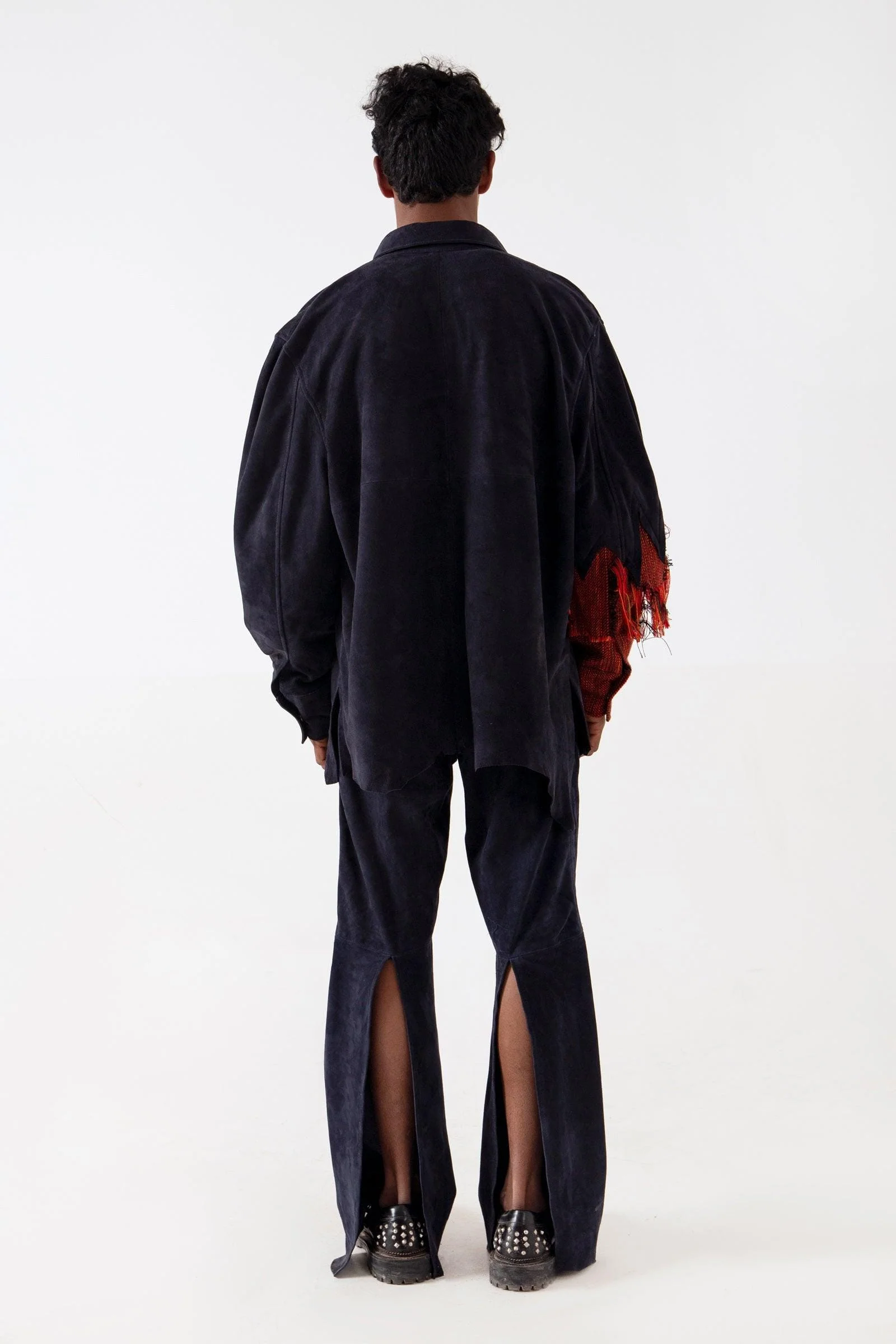 Blue suede shirt - Image 6