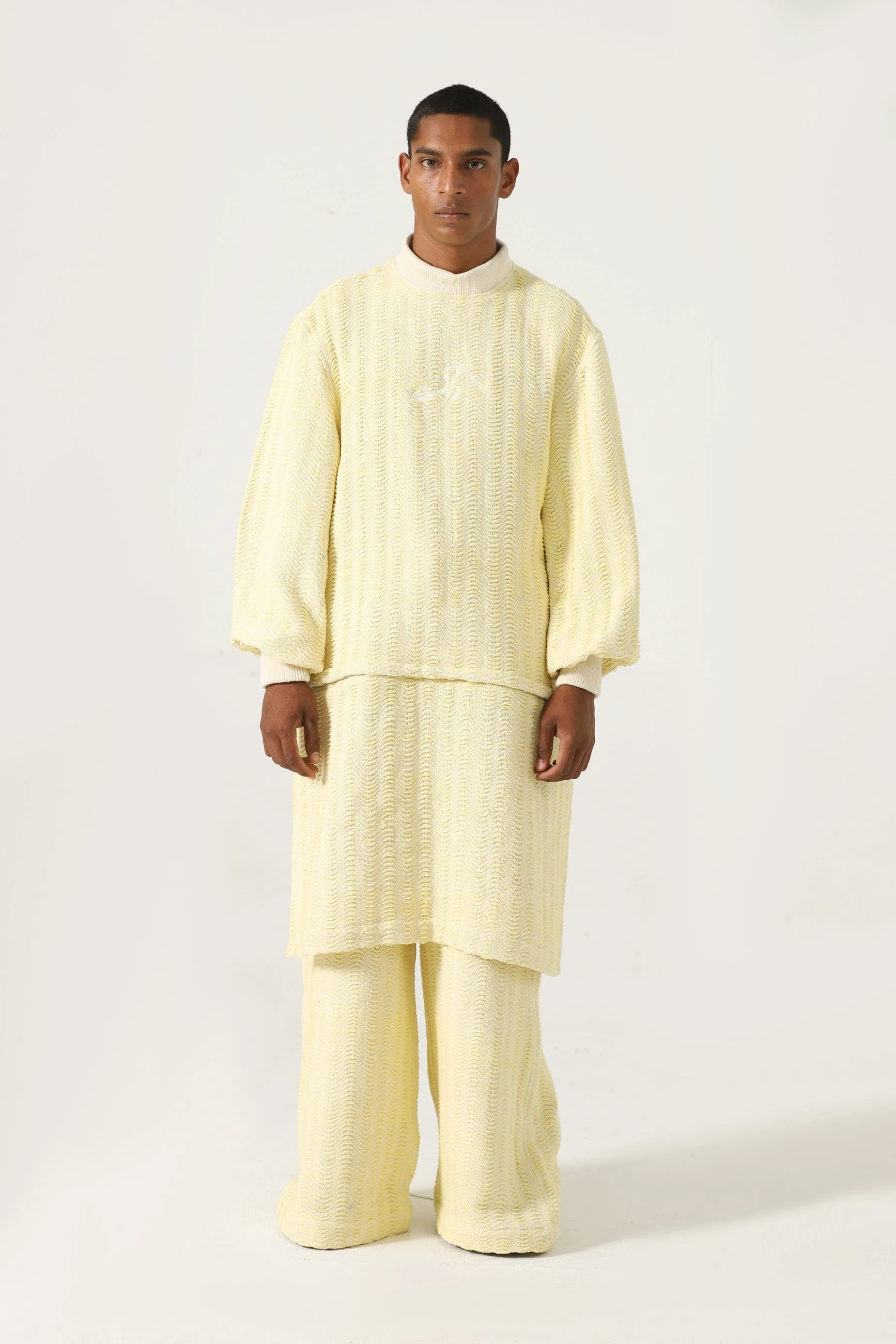 Handwoven detachable long shirt - Image 2