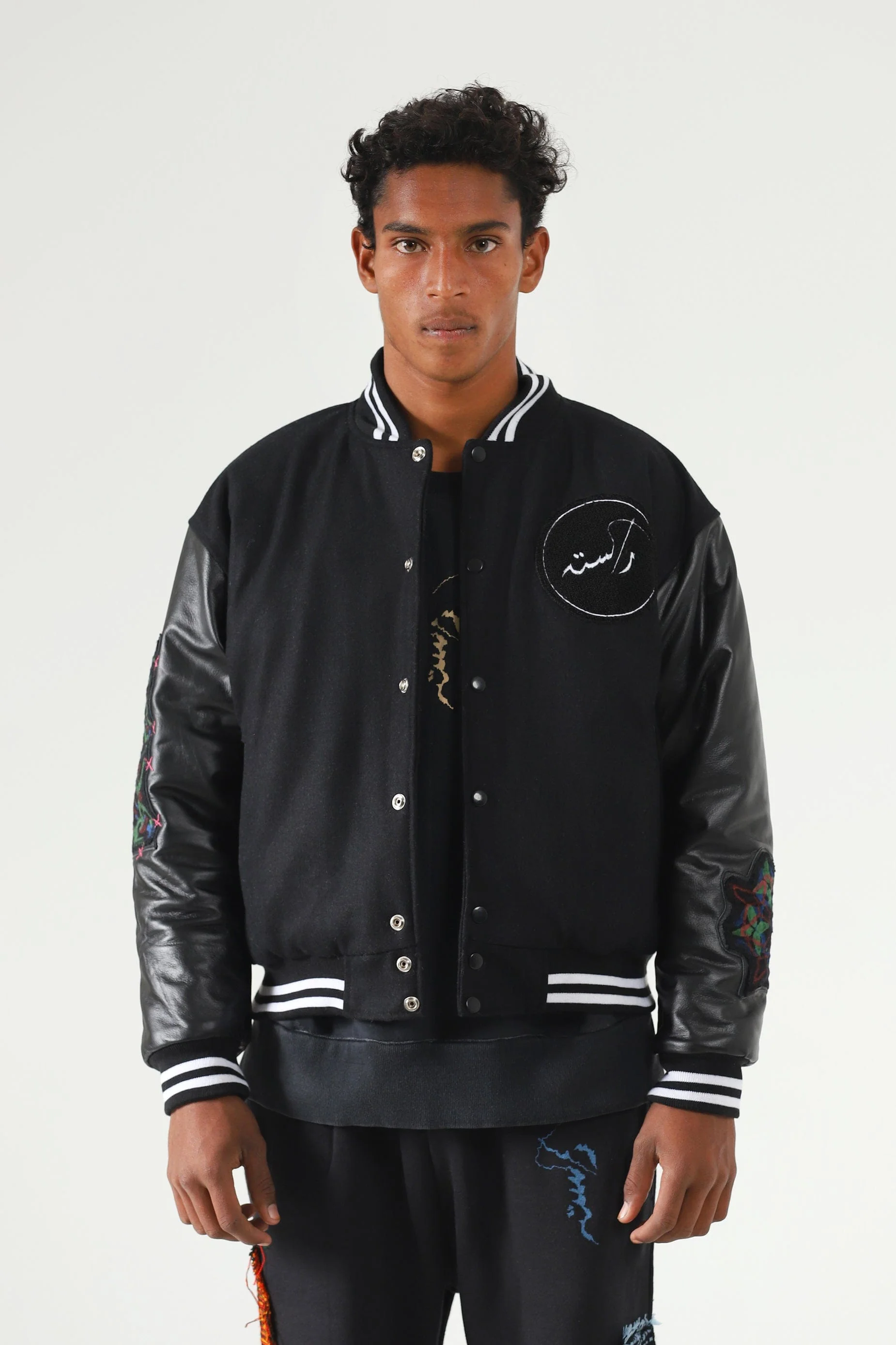"Khwab" varsity jacket - Image 2