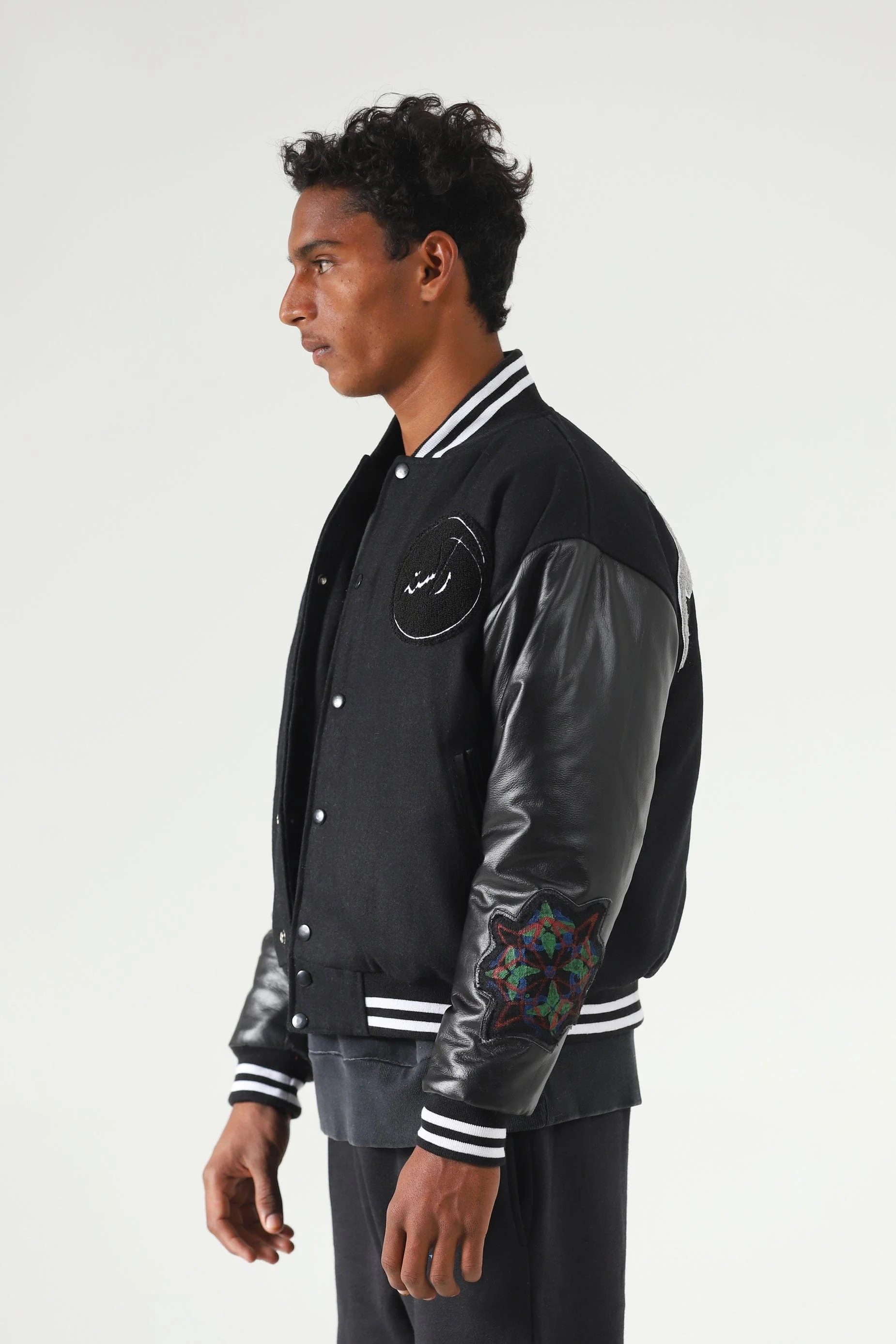 "Khwab" varsity jacket - Image 4