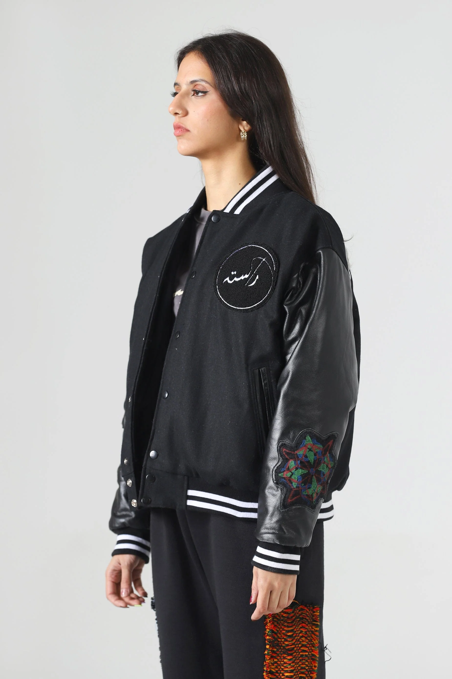 "Khwab" varsity jacket - Image 9