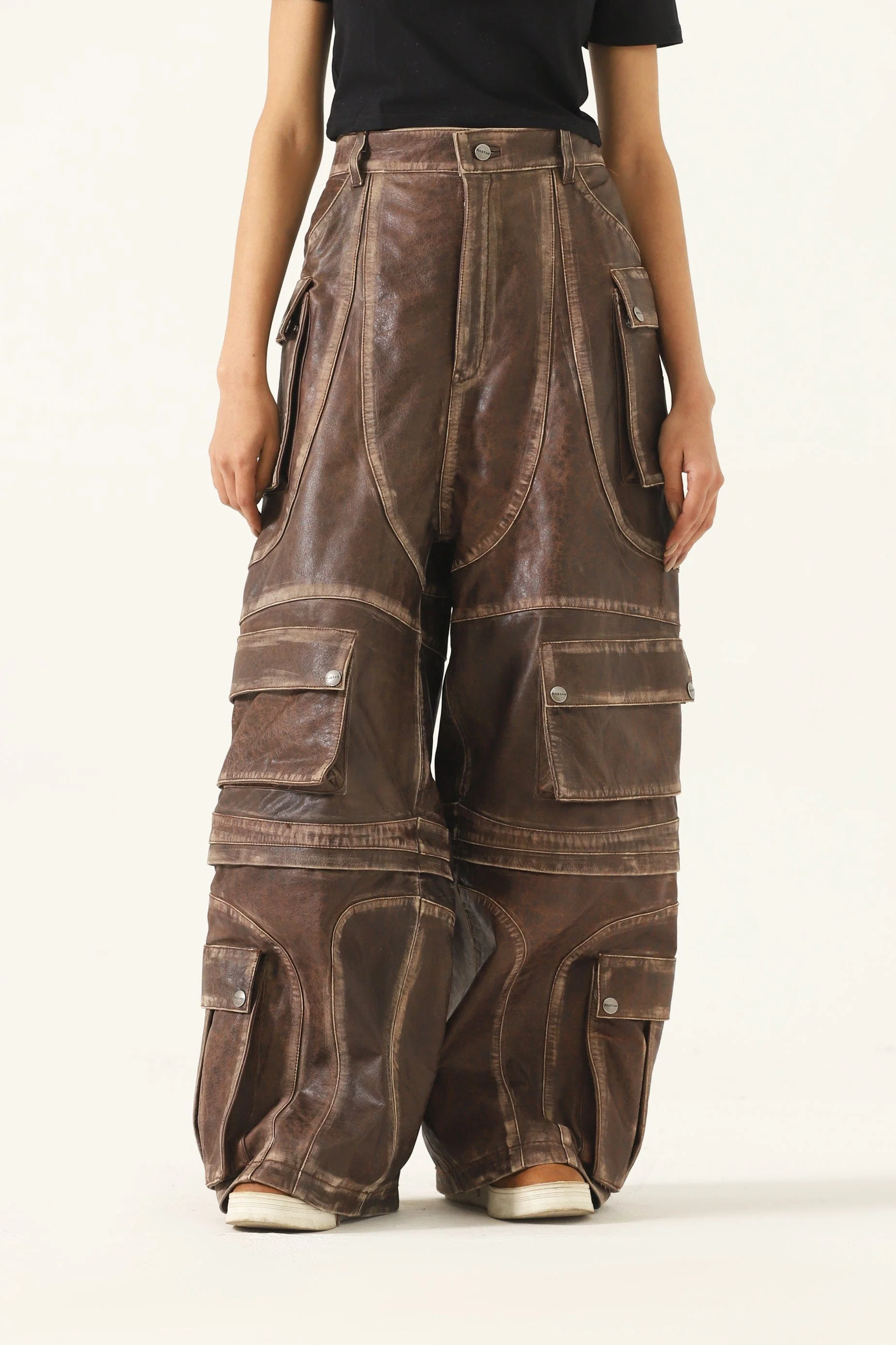 "Bowery nights" leather pants - Image 7