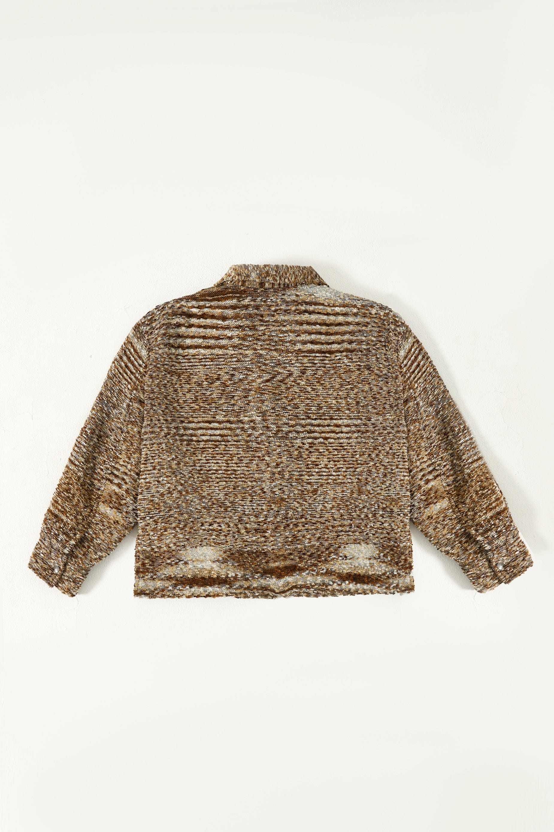 "Distorted verses" handwoven jacquard jacket - Image 10