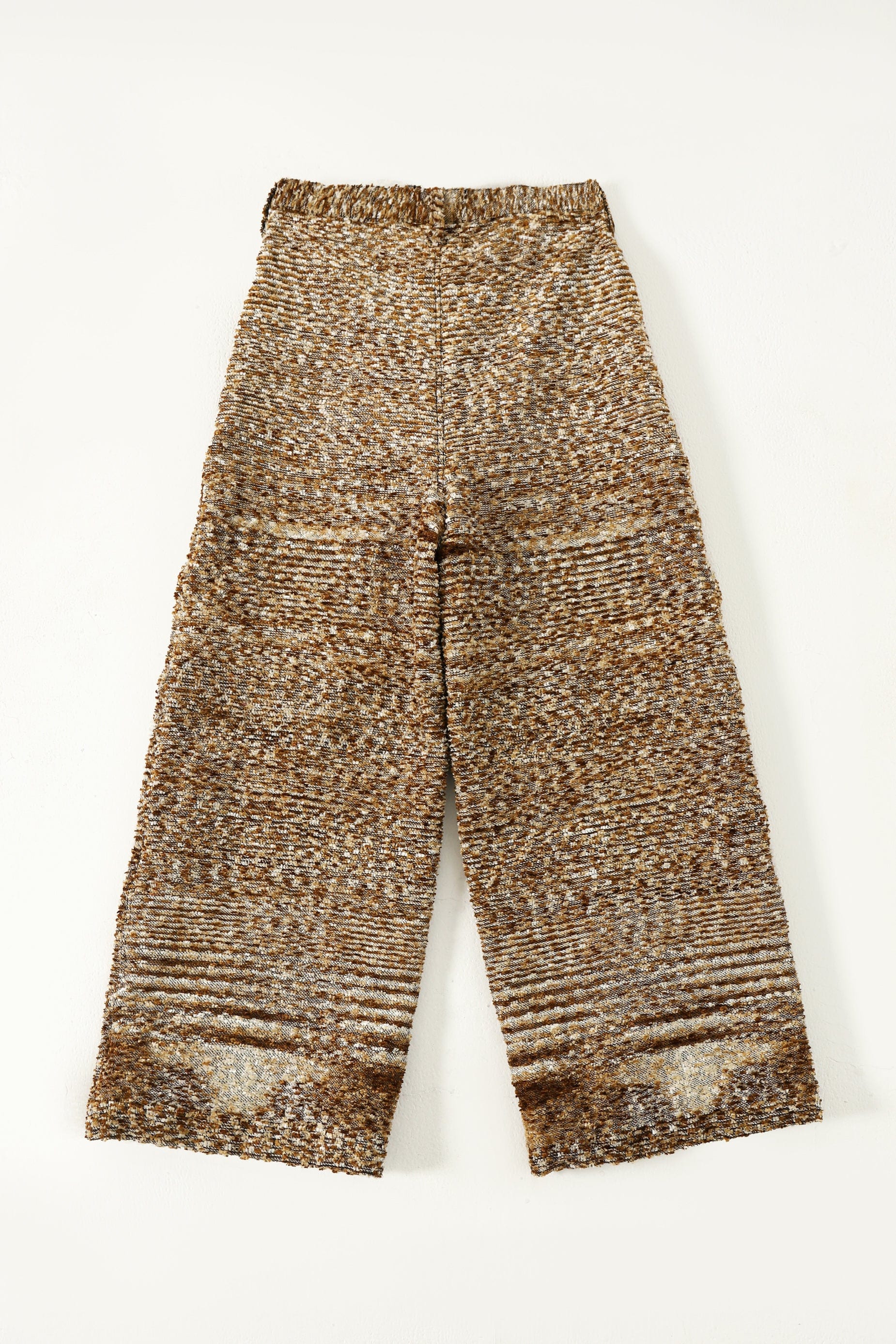 "Distressed verses" handwoven trousers - Image 10