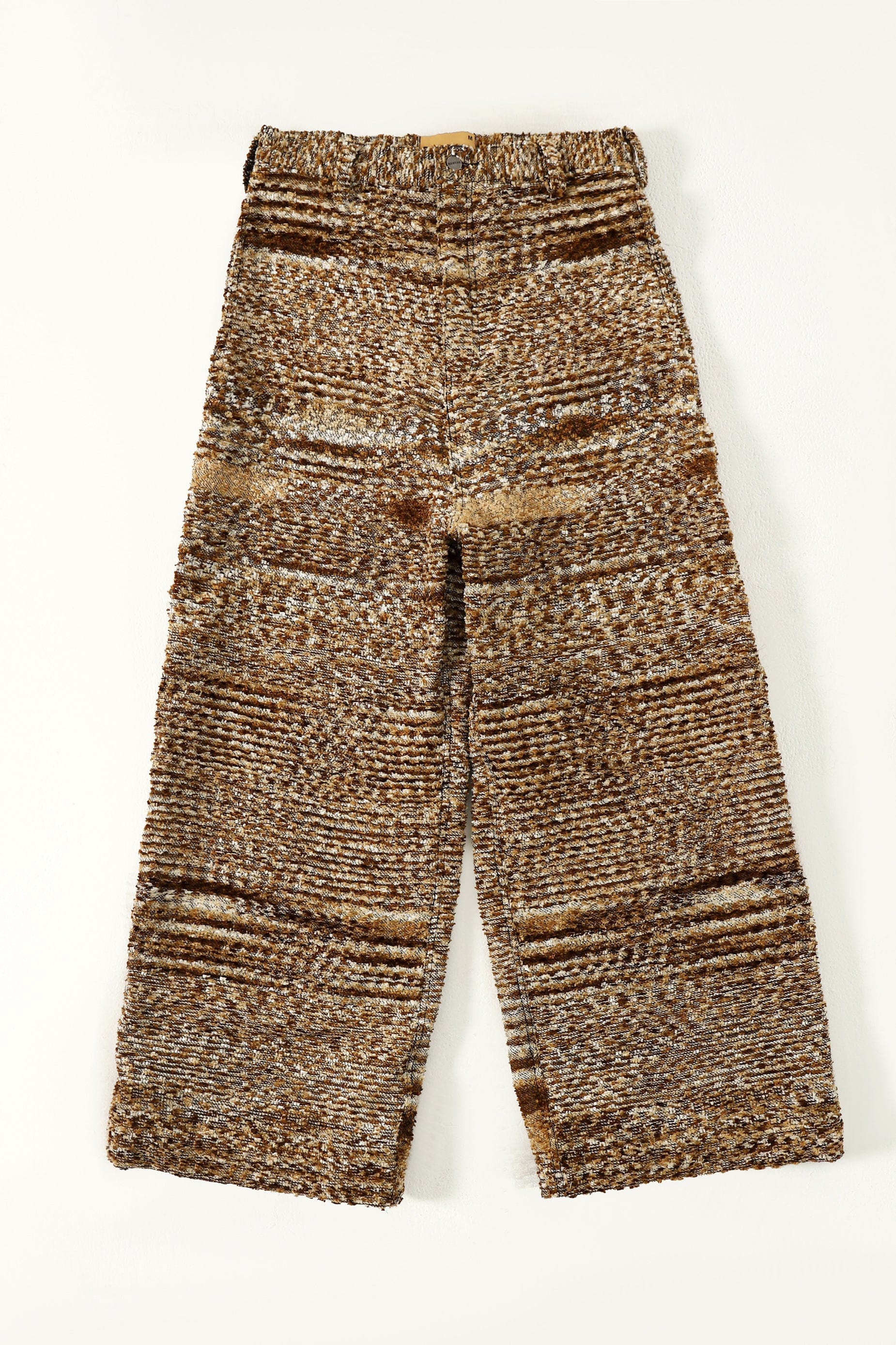 "Distressed verses" handwoven trousers - Image 2