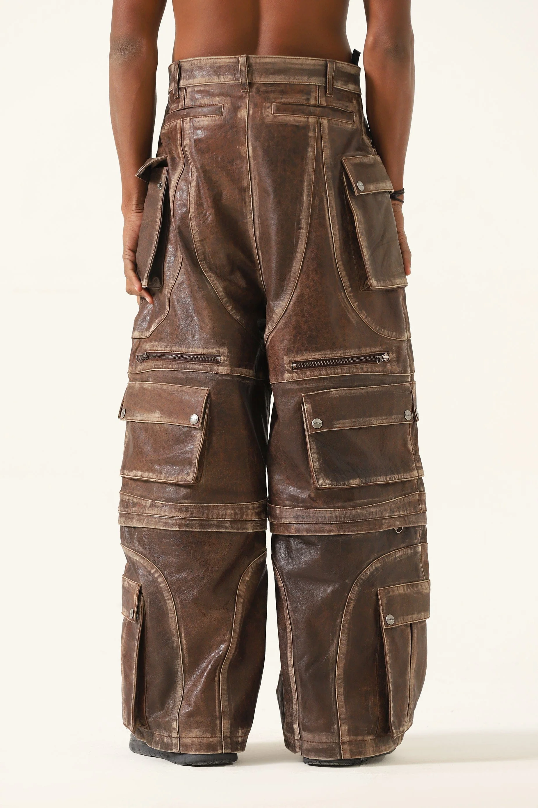 "Bowery nights" leather pants - Image 4