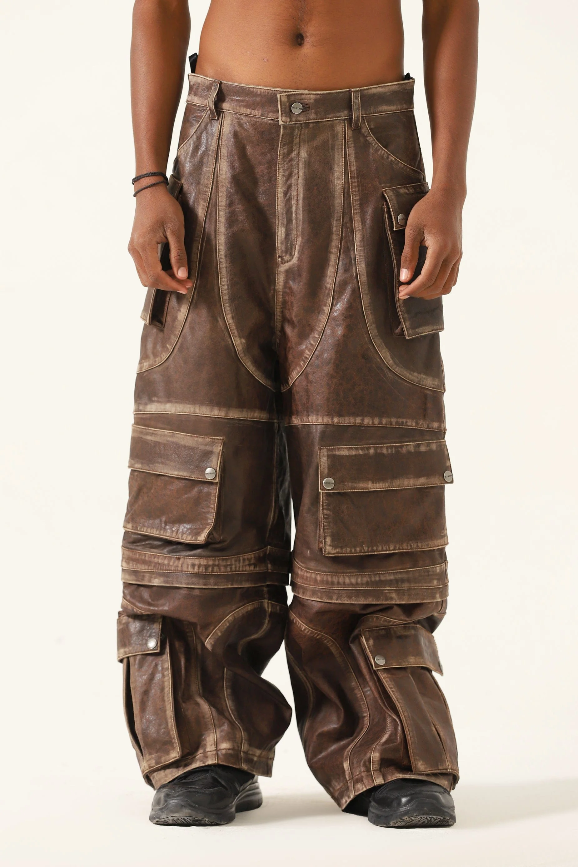 "Bowery nights" leather pants - Image 5