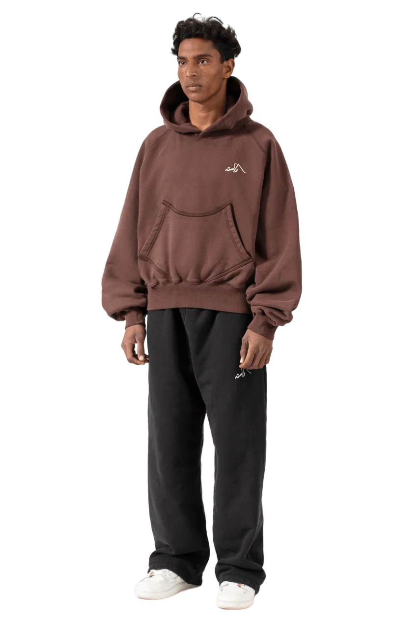 Brown made in PAK hoodie (V2) - Image 5